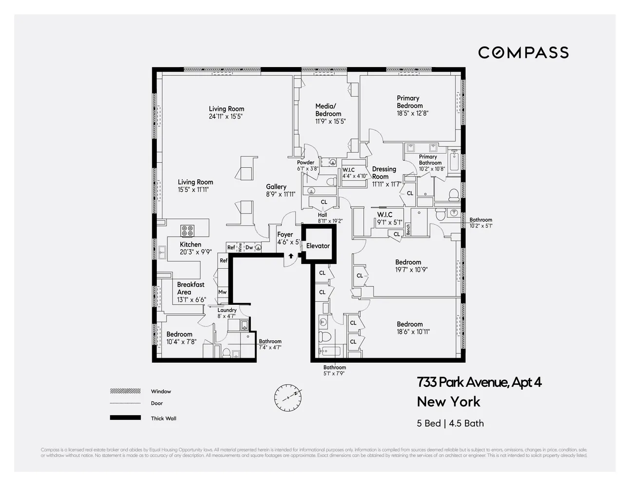 $7,650,000 | 733 Park Avenue, Unit 4 | Lenox Hill