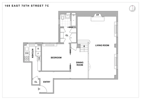 $1,650,000 | 169 East 78th Street, Unit 7C | Upper East Side