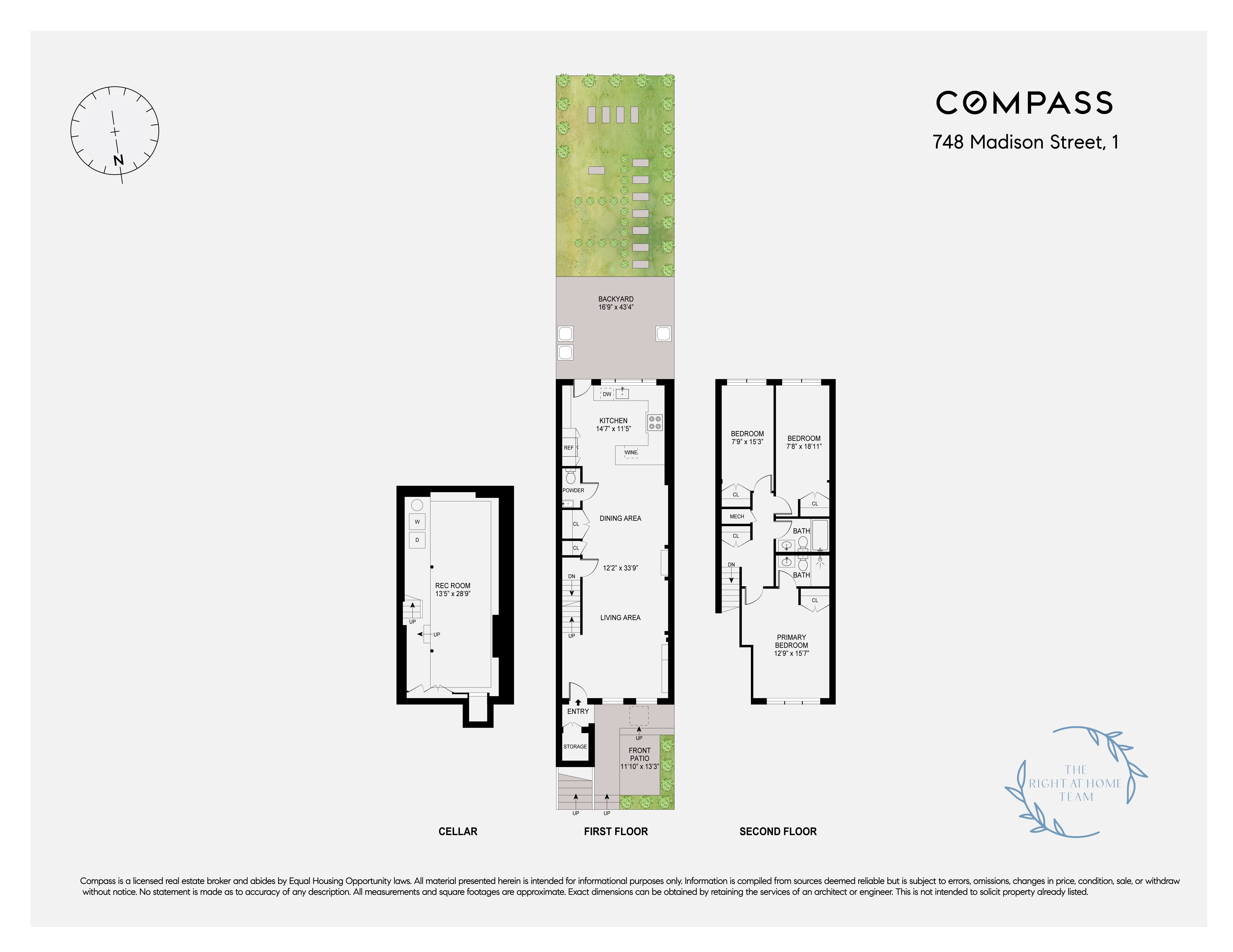 748 Madison Street, Unit 1 Brooklyn, NY 11221 - Photo 10 of 10 a picture of a floor plan