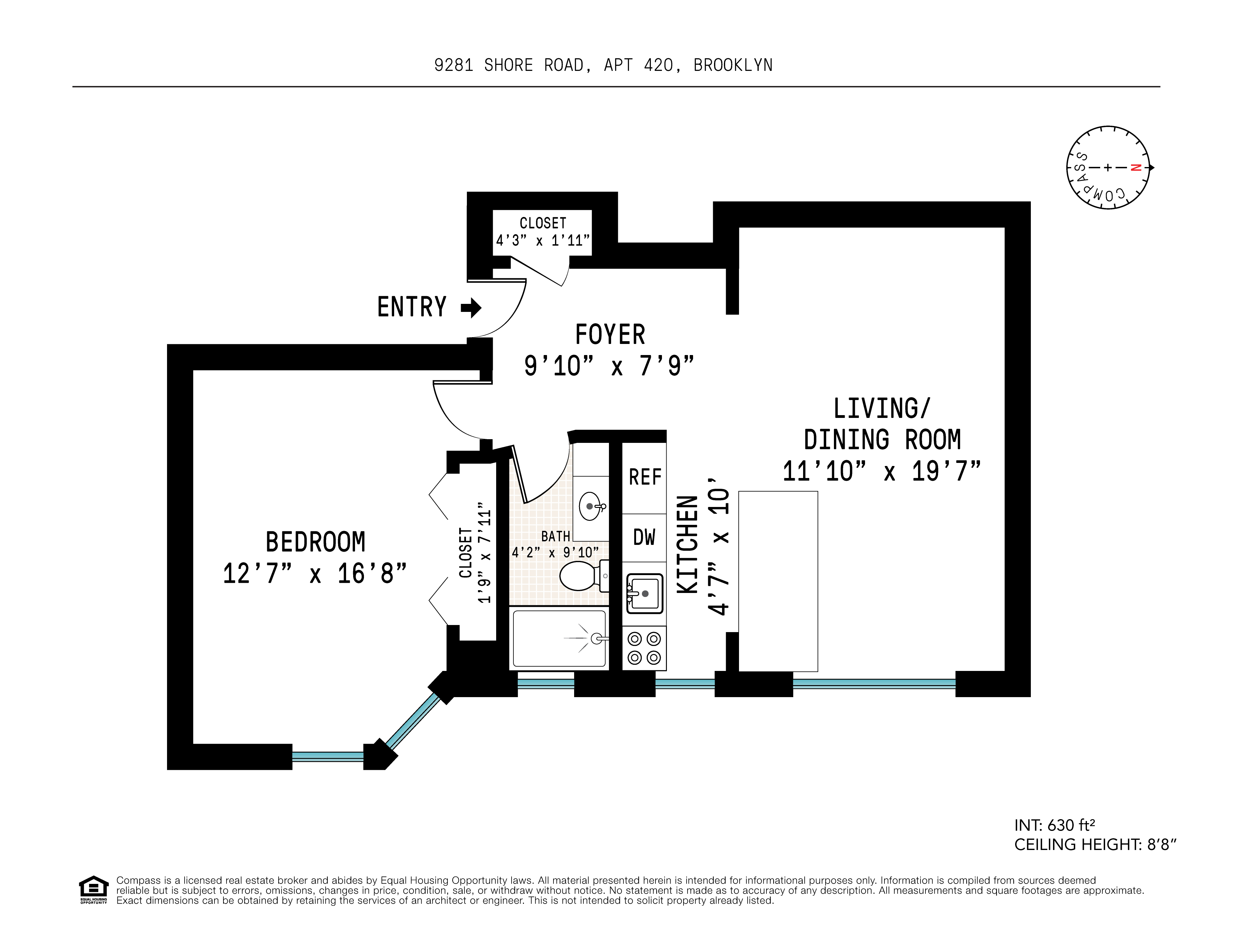 9281 Shore Road, Unit 420 Brooklyn, NY 11209 - Photo 10 of 10 Gallery Image 10