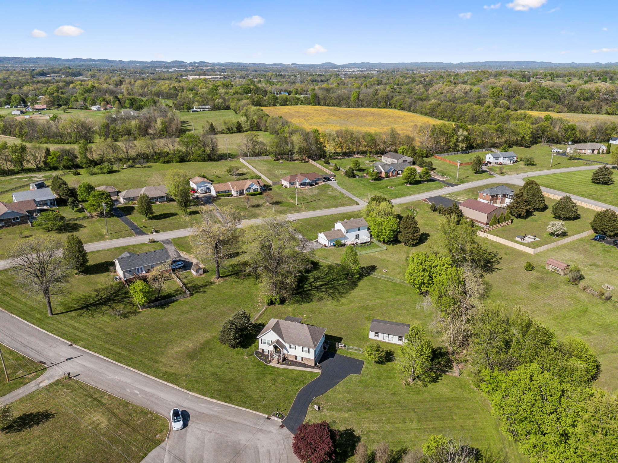 405 Billy Lane Spring Hill, TN 37174 - Photo 33 of 39 an aerial view of residential houses with outdoor space
