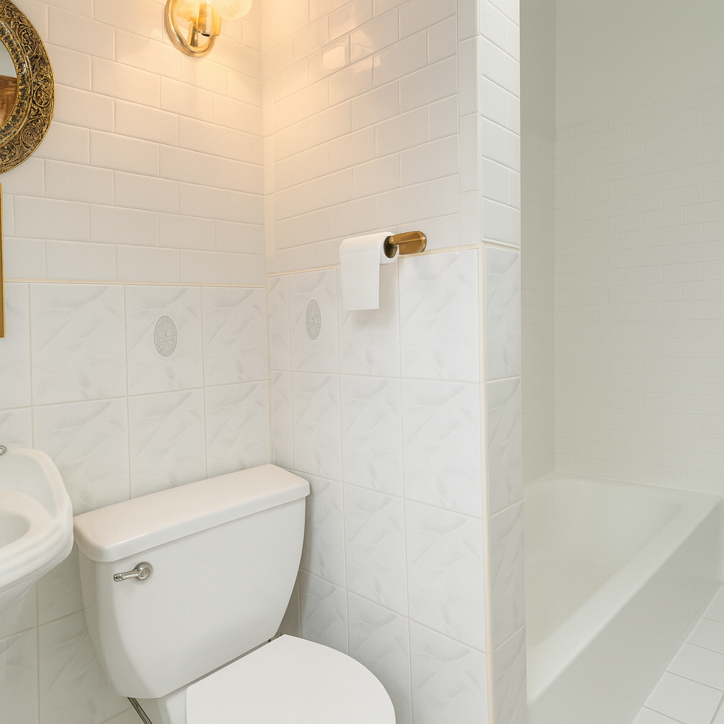 545 A Lafayette Avenue, Unit 2 Brooklyn, NY 11205 - Photo 5 of 7 a white toilet sitting next to a white sink