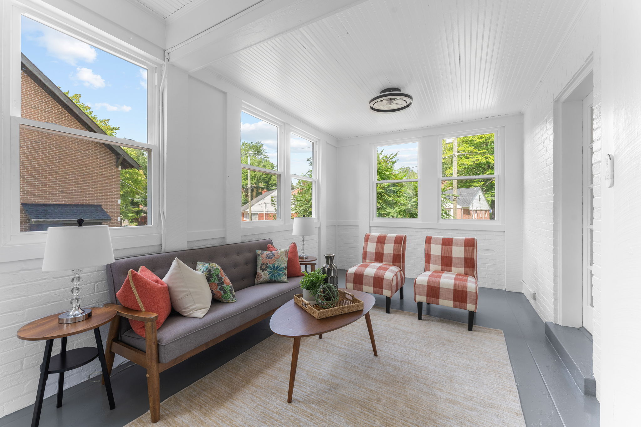 1325 Locust Road Northwest Washington, DC 20012 - Photo 13 of 56 a living room with furniture and a large window