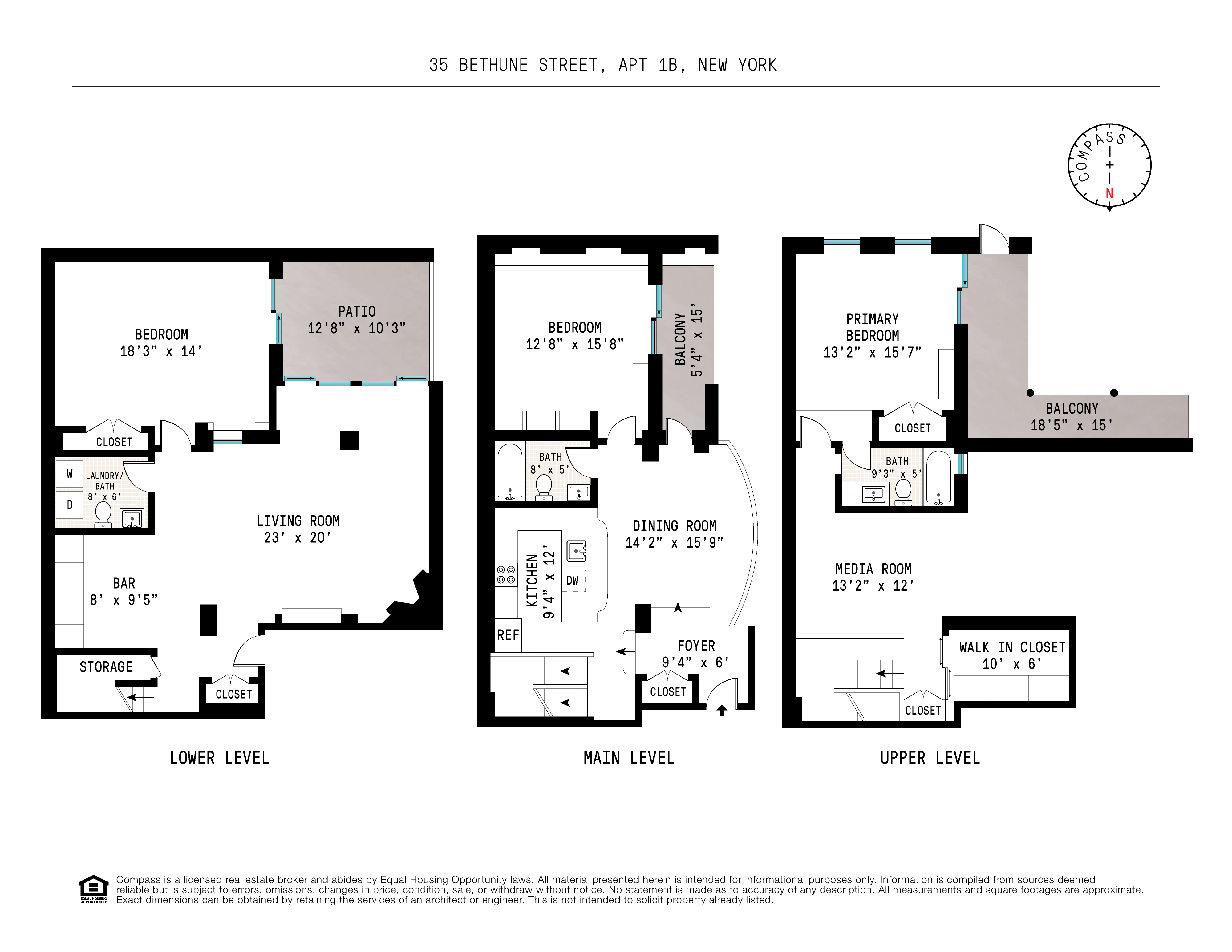 35 Bethune Street, Unit 1B Manhattan, NY 10014 - Photo 16 of 16