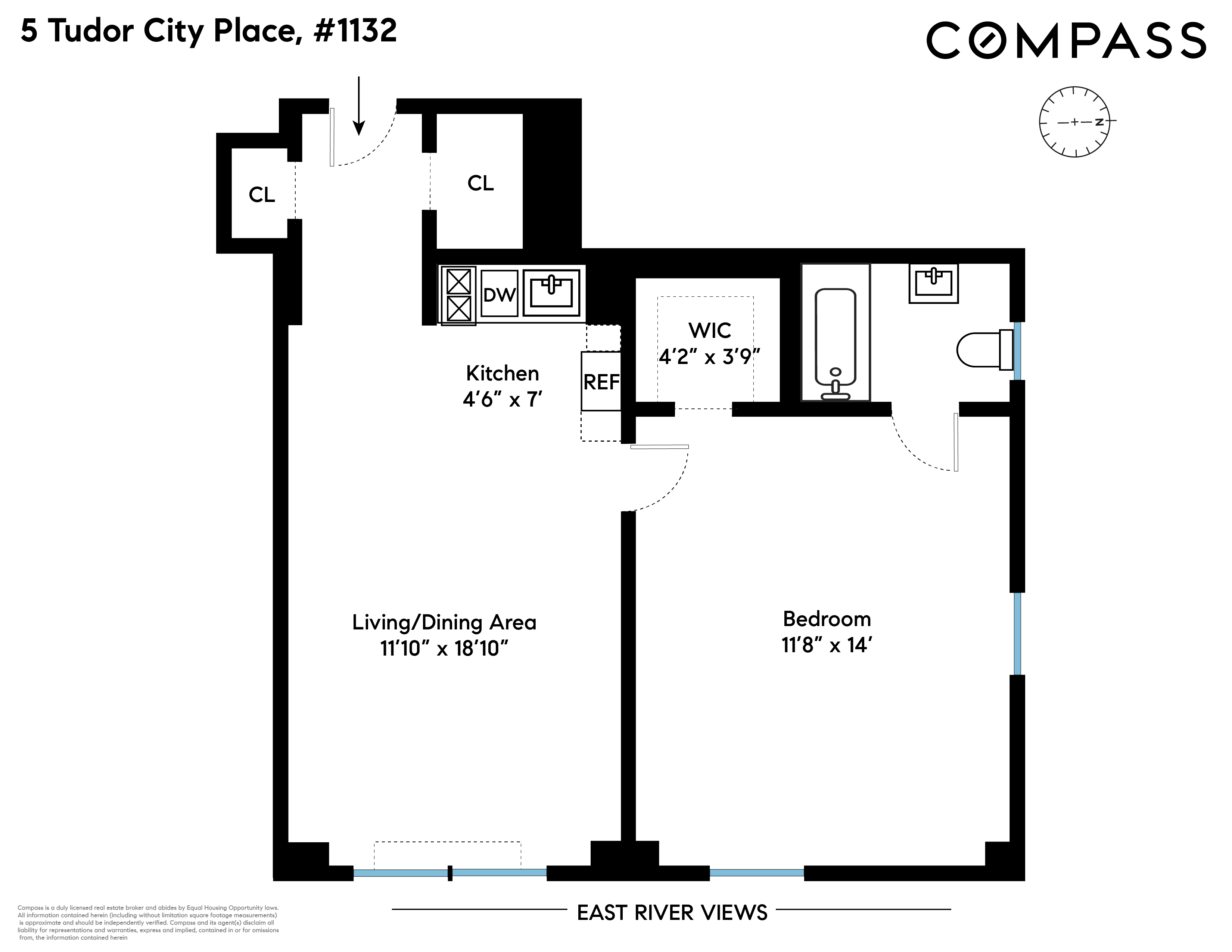 5 Tudor City Place, Unit 1132 Manhattan, NY 10017 - Photo 9 of 9 unknown