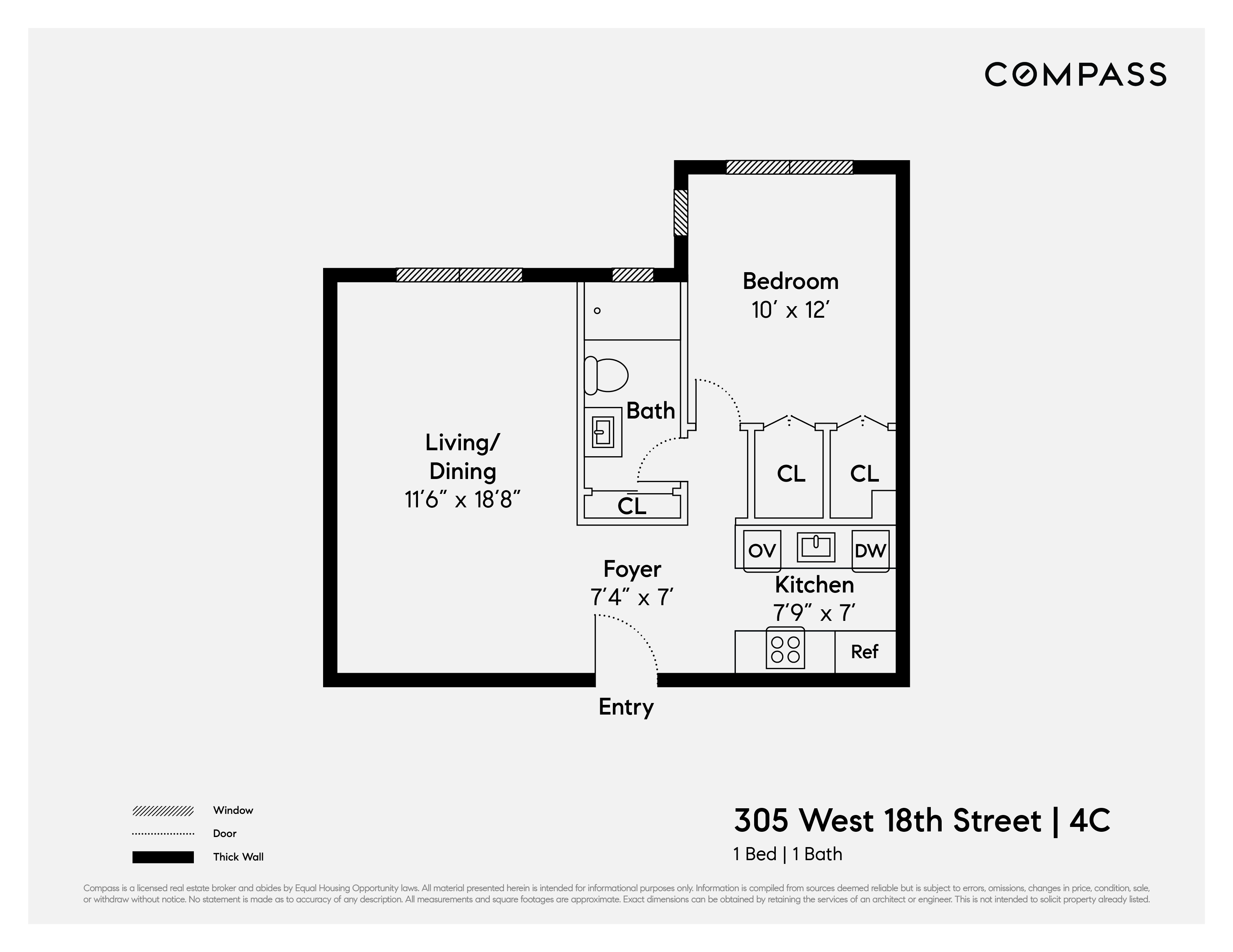305 West 18th Street, Unit 4C Manhattan, NY 10011 - Photo 7 of 7 unknown