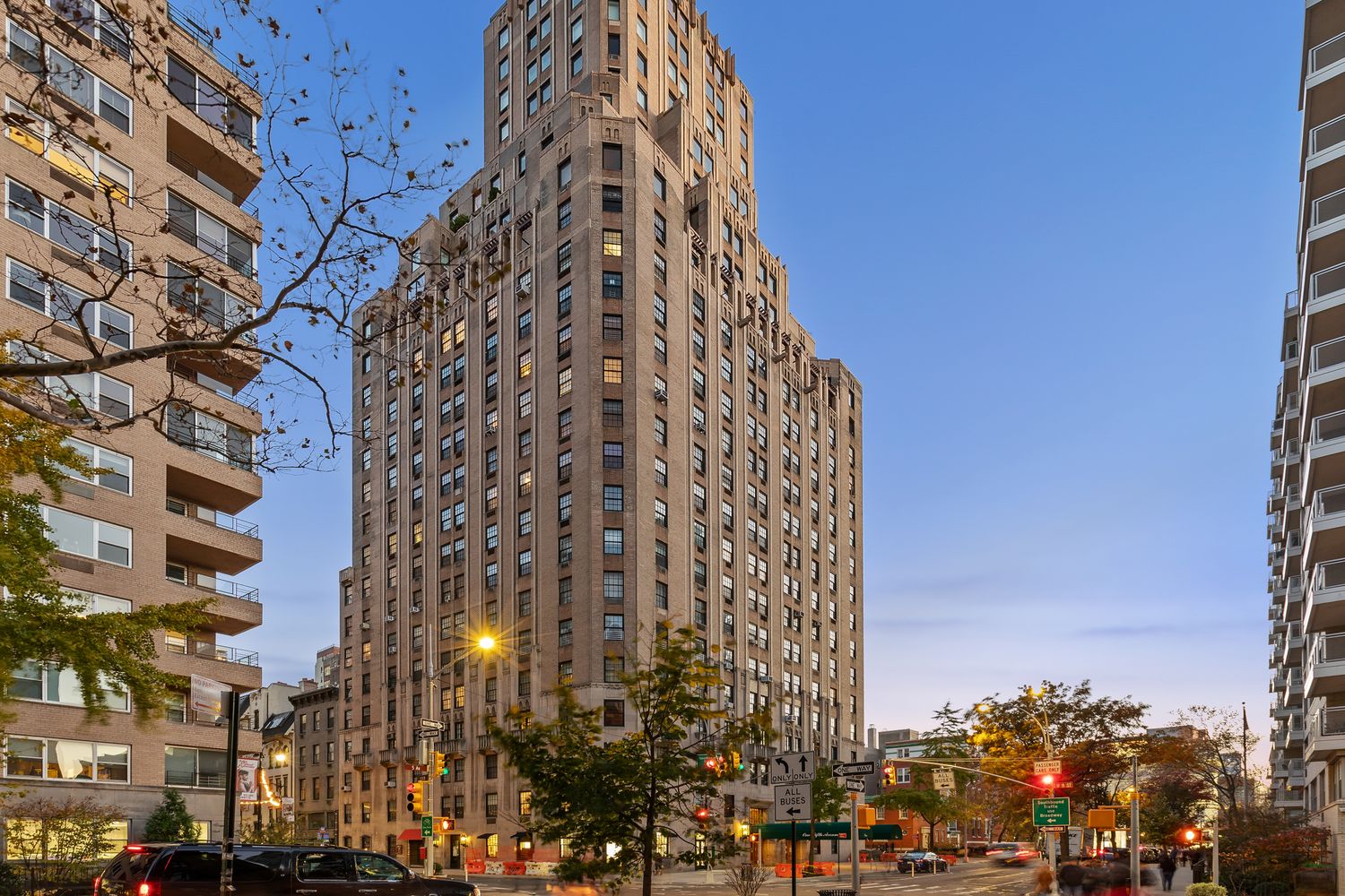 front view of a building