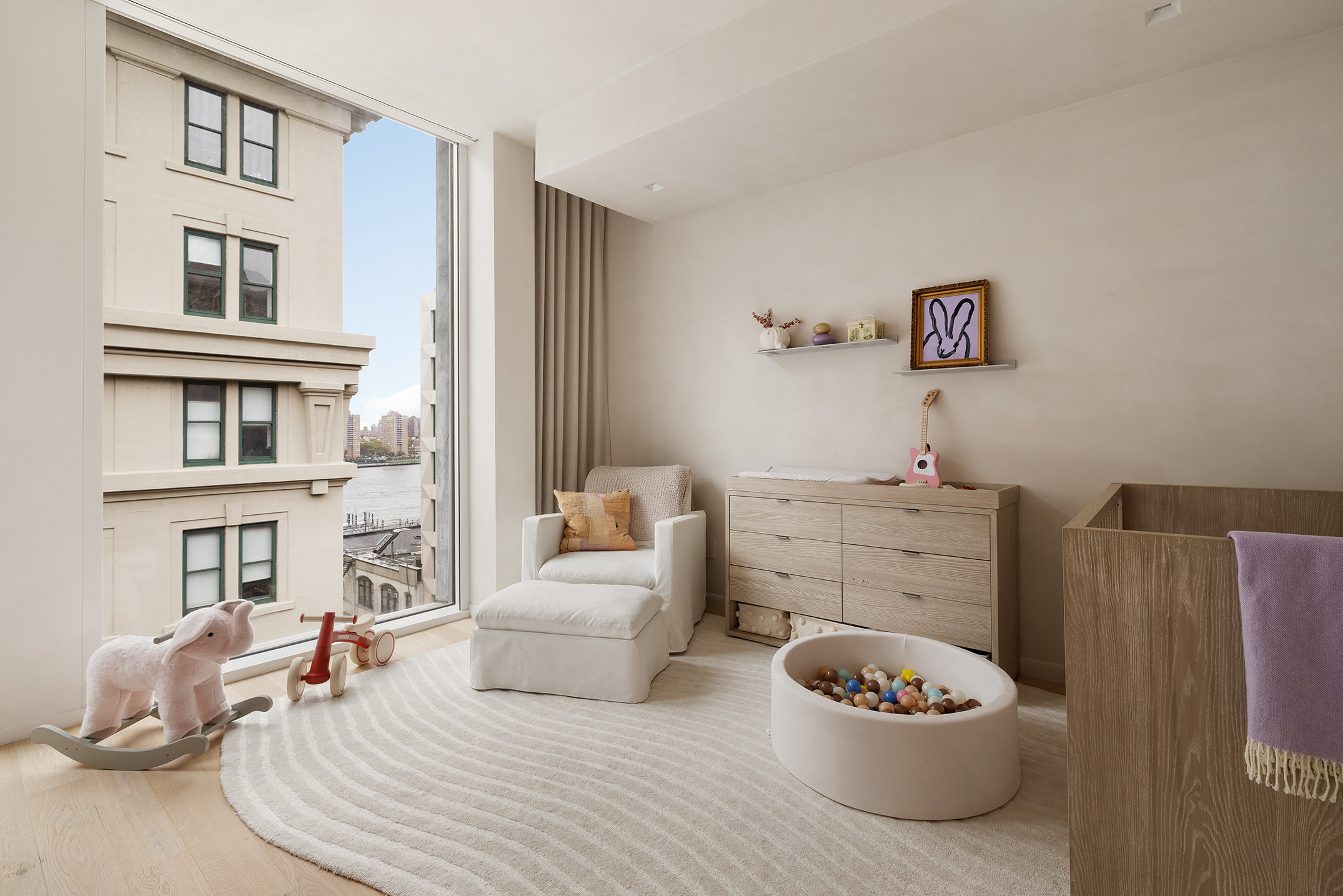 168 Plymouth Street, Unit PHA Brooklyn, NY 11201 - Photo 17 of 21 a living room with furniture and a potted plant