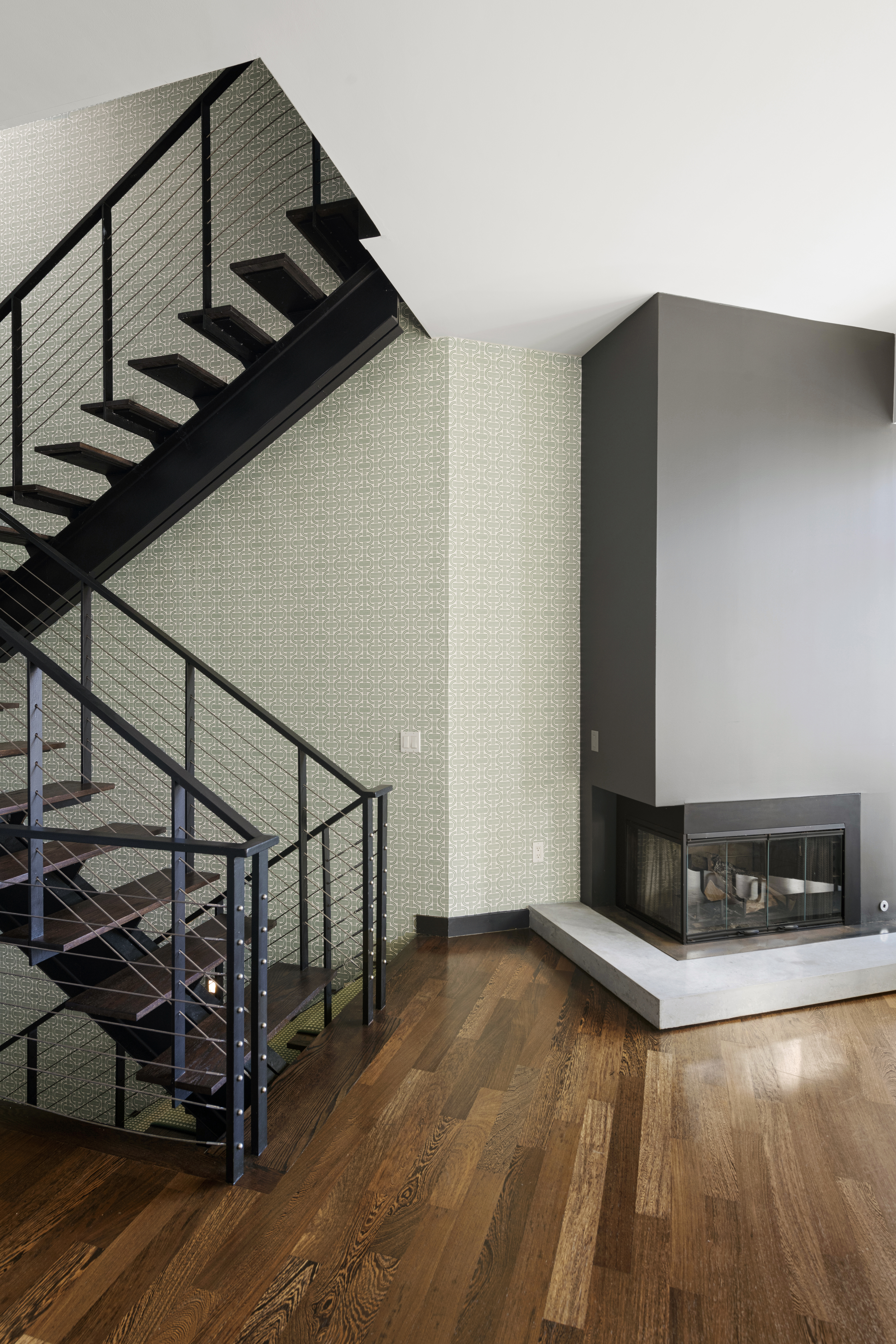 475 Greenwich Street, Unit PHN Manhattan, NY 10013 - Photo 5 of 28 a view of an entryway with wooden floor