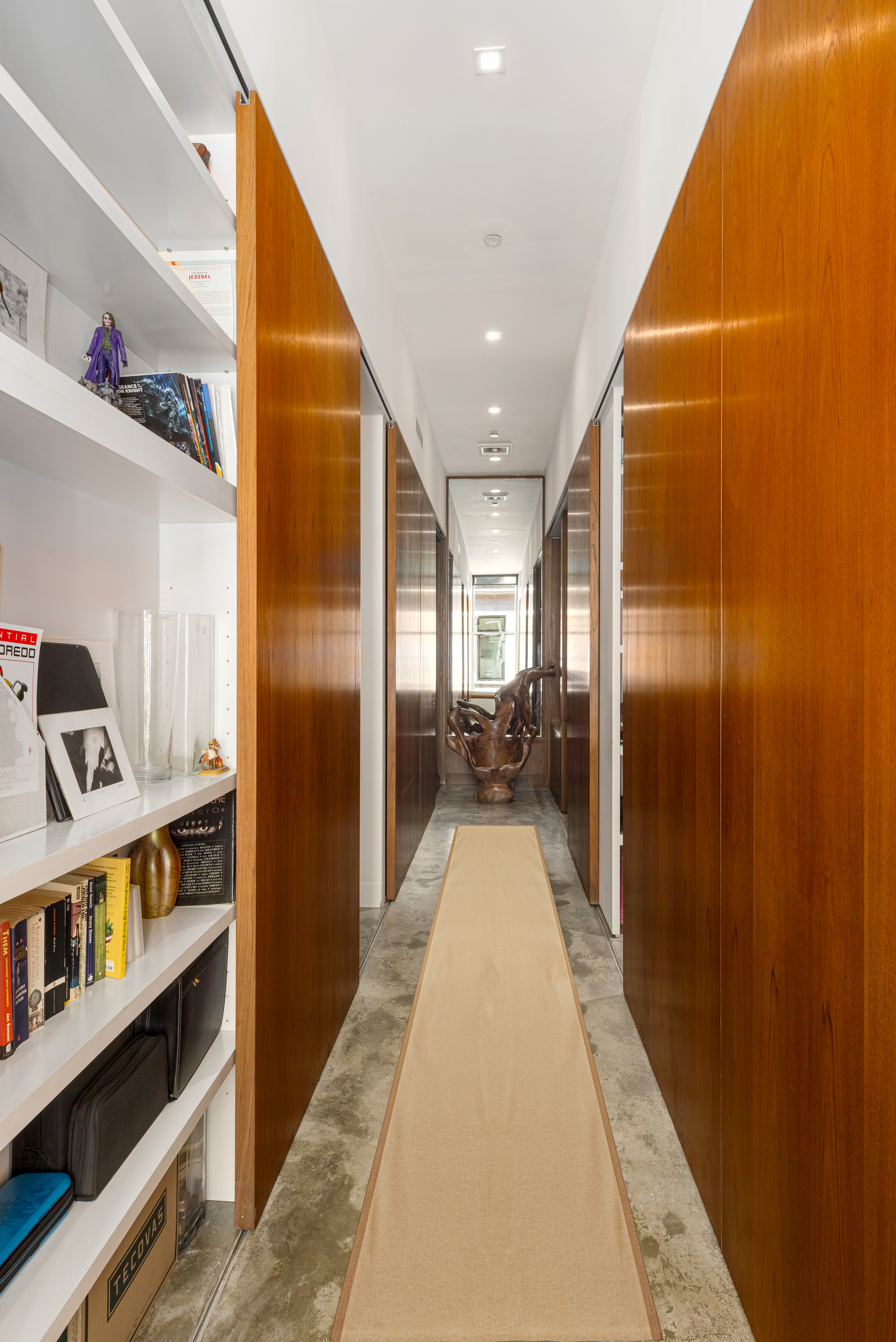 76 Crosby Street, Unit 2B Manhattan, NY 10012 - Photo 8 of 17 a view of a hallway with wooden floor