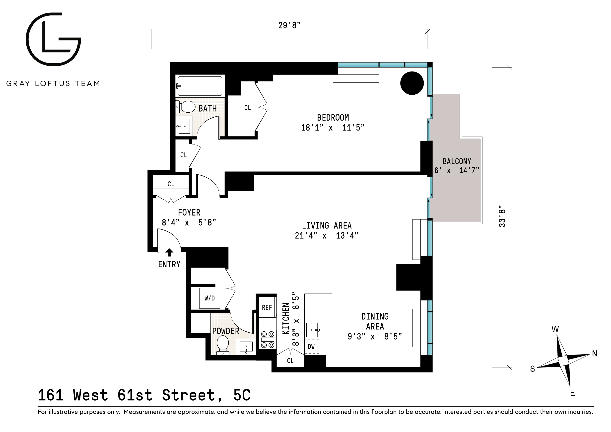 161 West 61st Street, Unit 5C Manhattan, NY 10023 - Photo 30 of 30 a picture of a book and a white wall