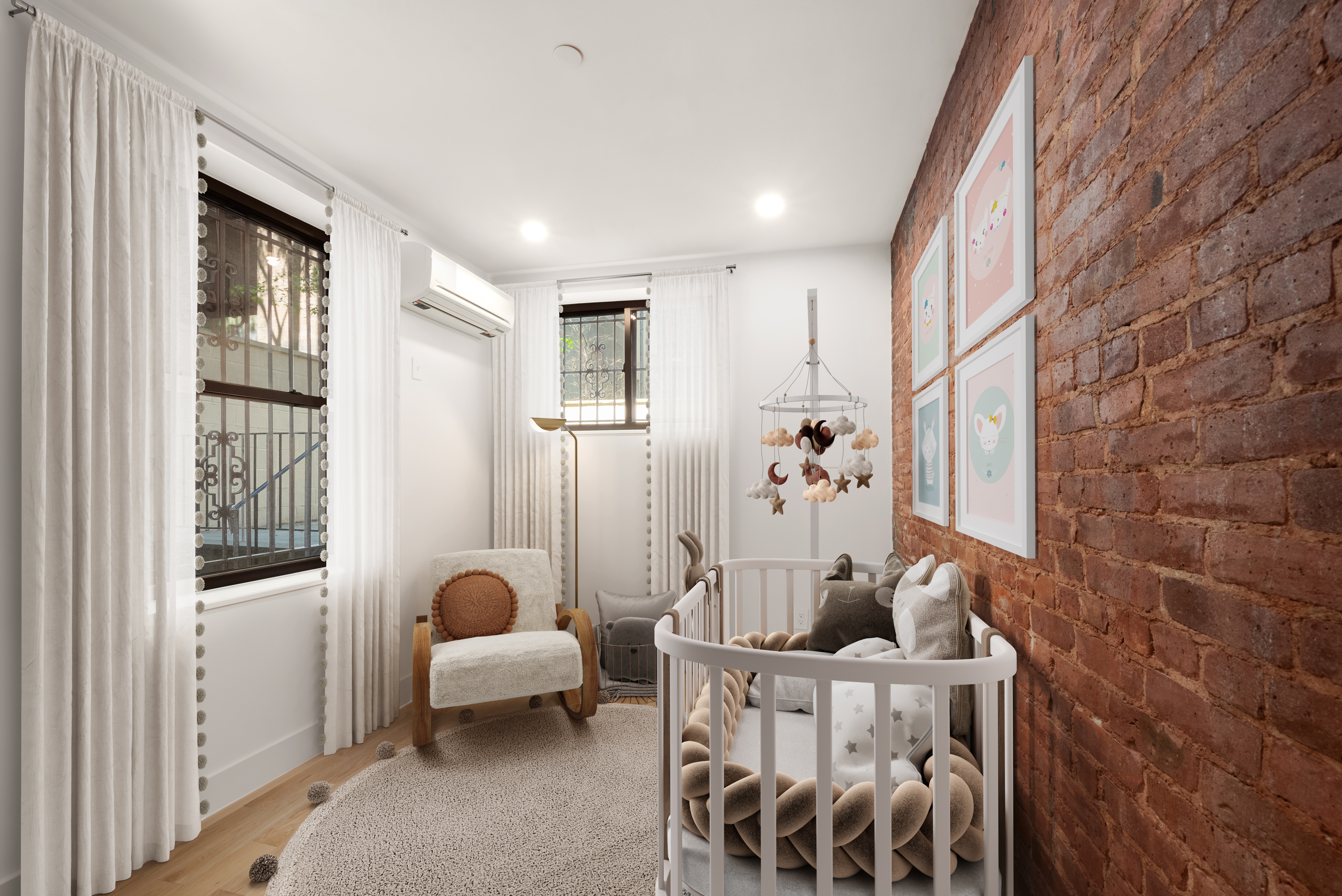 61 West 70th Street, Unit 1A Manhattan, NY 10023 - Photo 6 of 15 a living room with furniture a rug and a window