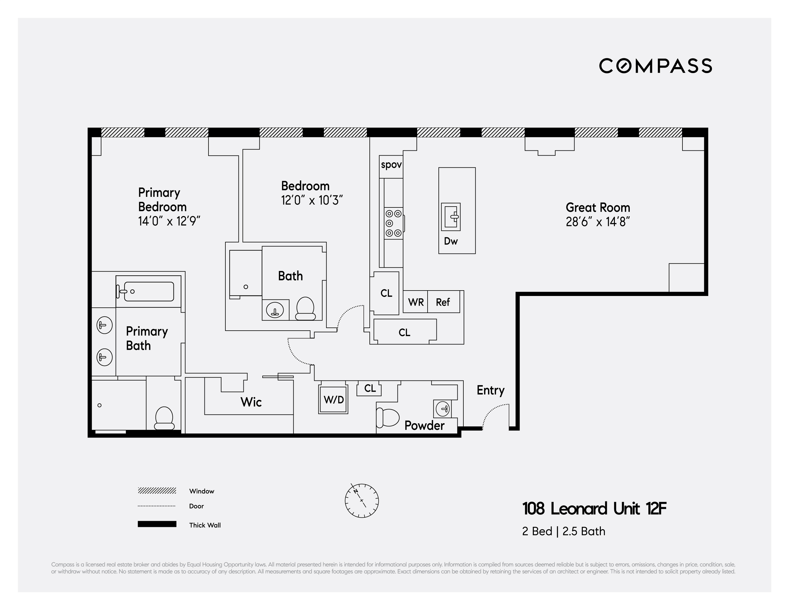 108 Leonard Street, Unit 12F Manhattan, NY 10013 - Photo 15 of 15