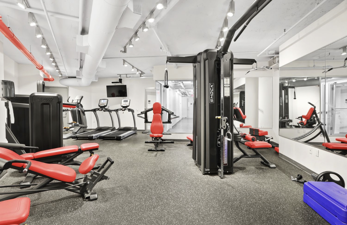475 Greenwich Street, Unit 5B Manhattan, NY 10013 - Photo 15 of 16 a view of a storage room with furniture