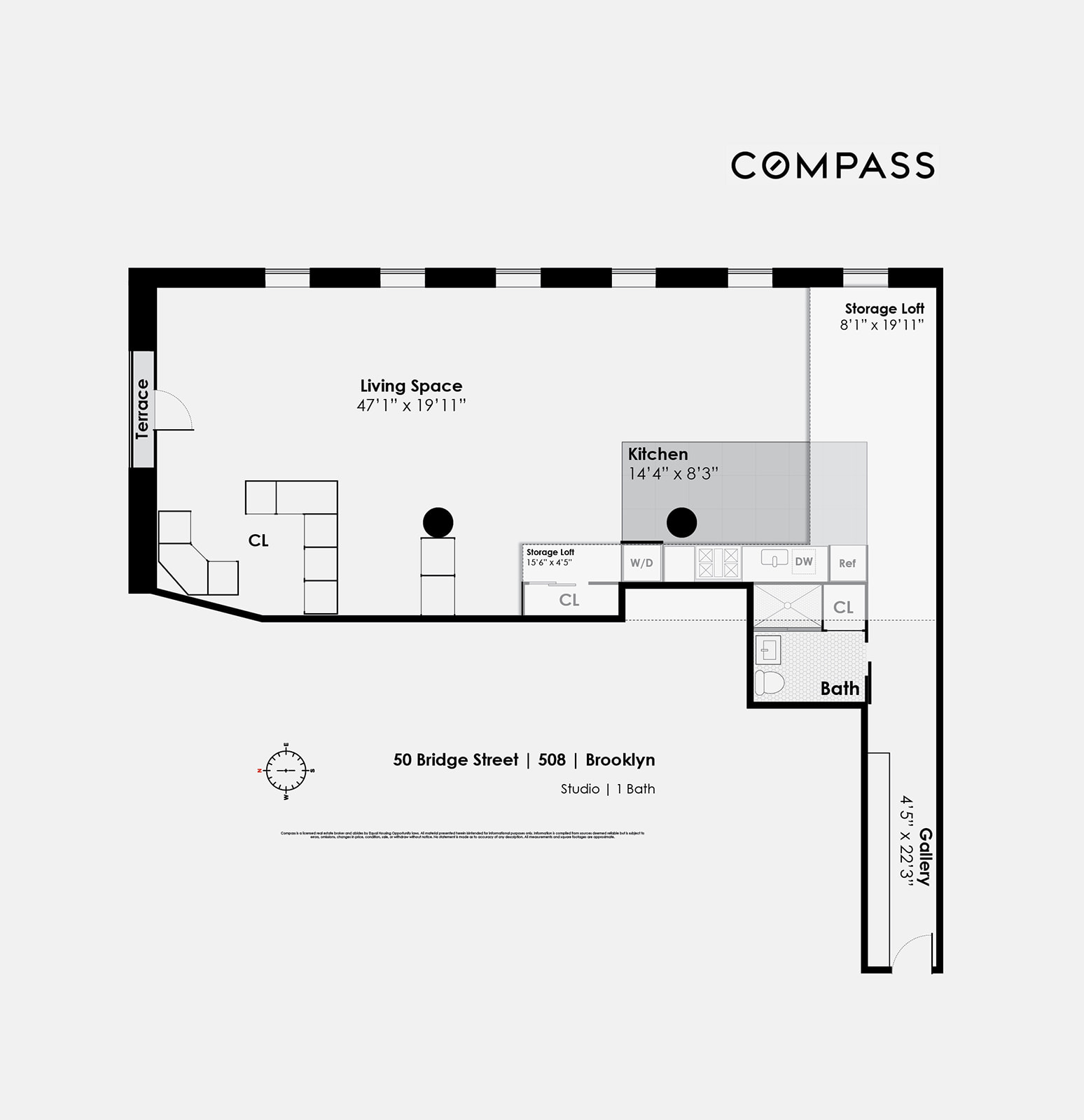 50 Bridge Street, Unit 508 Brooklyn, NY 11201 - Photo 14 of 15