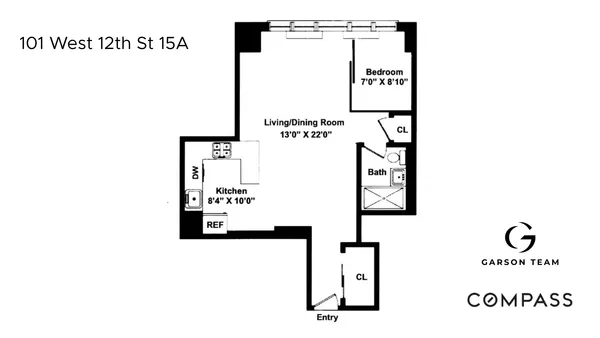 $765,000 | 101 West 12th Street, Unit 15A | West Village