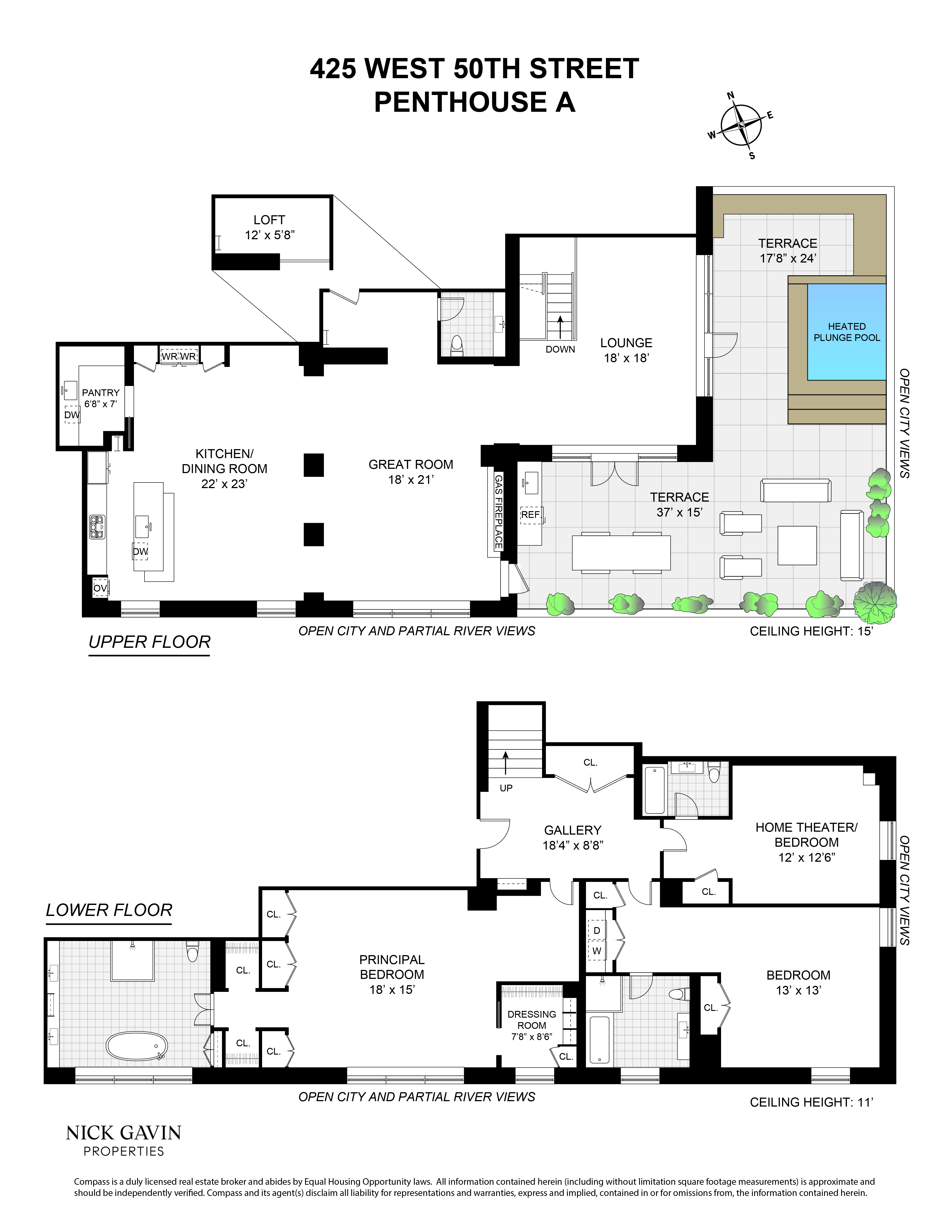 425 West 50th Street, Unit PHA Manhattan, NY 10019 - Photo 32 of 32