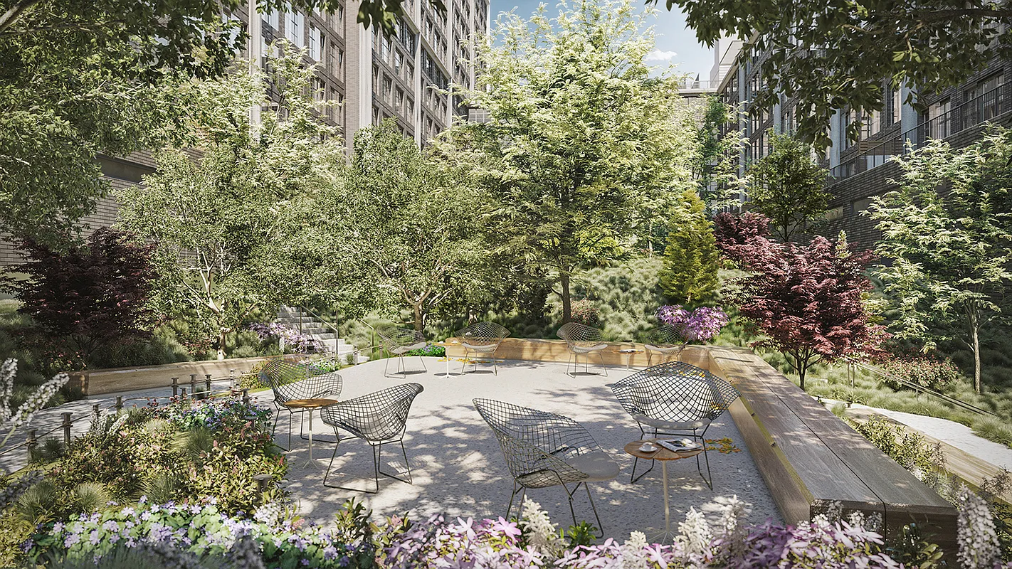 85 Jay Street, Unit 11A Brooklyn, NY 11201 - Photo 16 of 25 a view of yard with green space