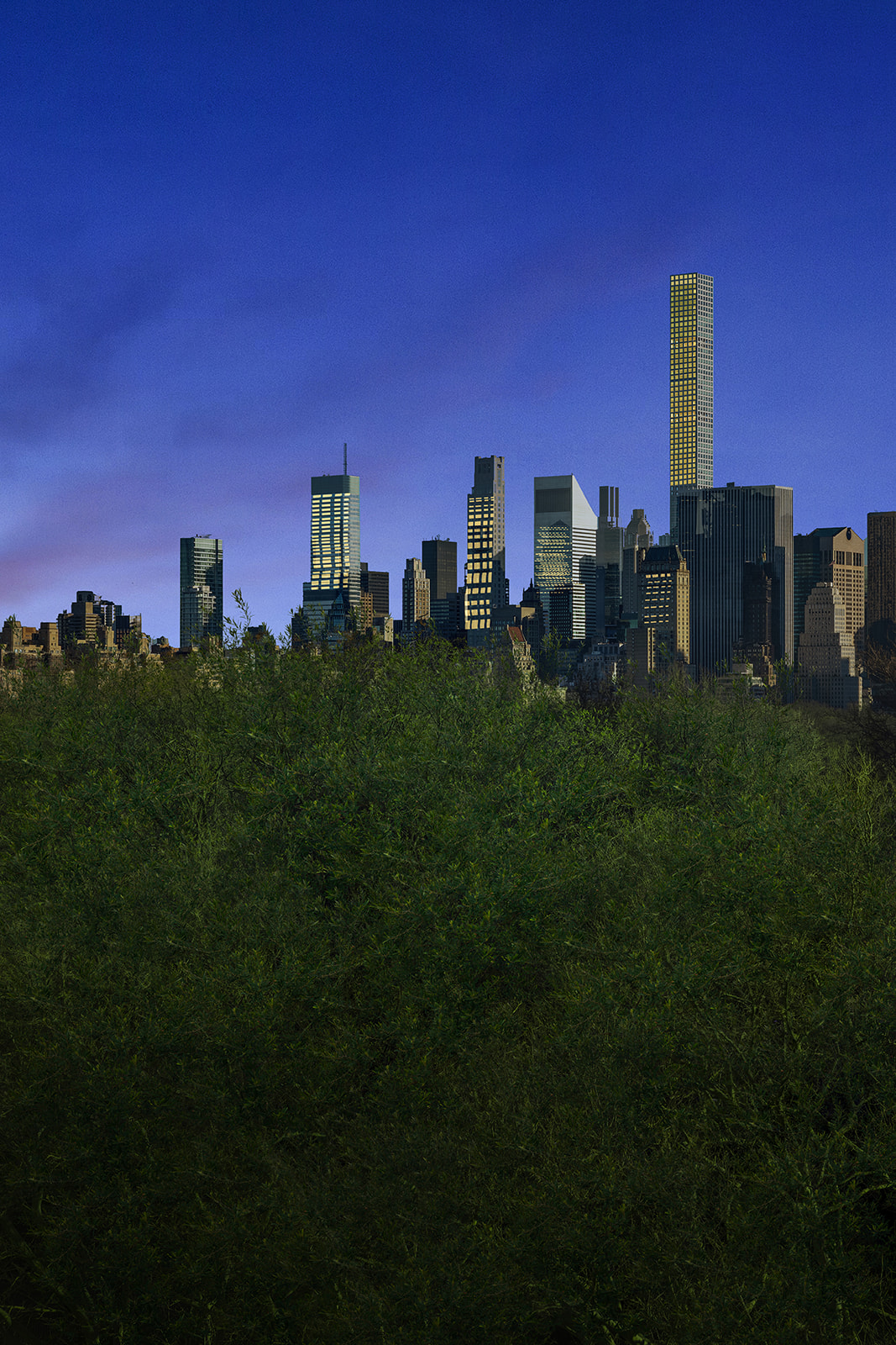 11 West 81st Street, Unit 6A Manhattan, NY 10024 - Photo 10 of 13 a view of a city with tall buildings and a yard