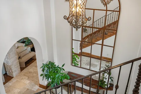 a view of outdoor space with seating