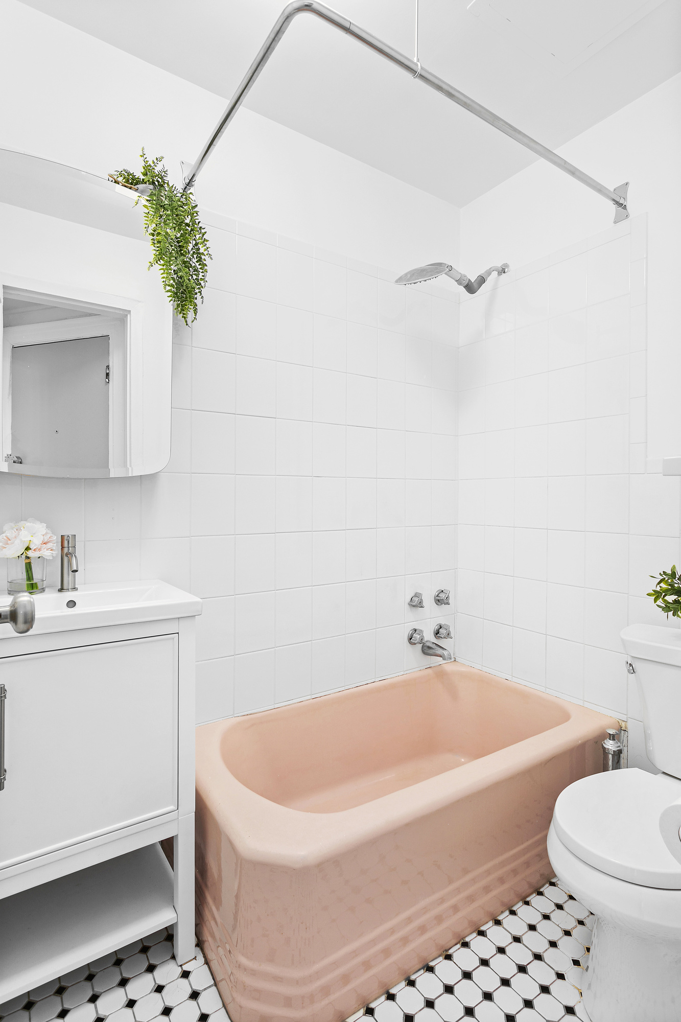 335 Smith Street, Unit 1 Brooklyn, NY 11231 - Photo 6 of 7 a white bath tub sitting next to a white toilet