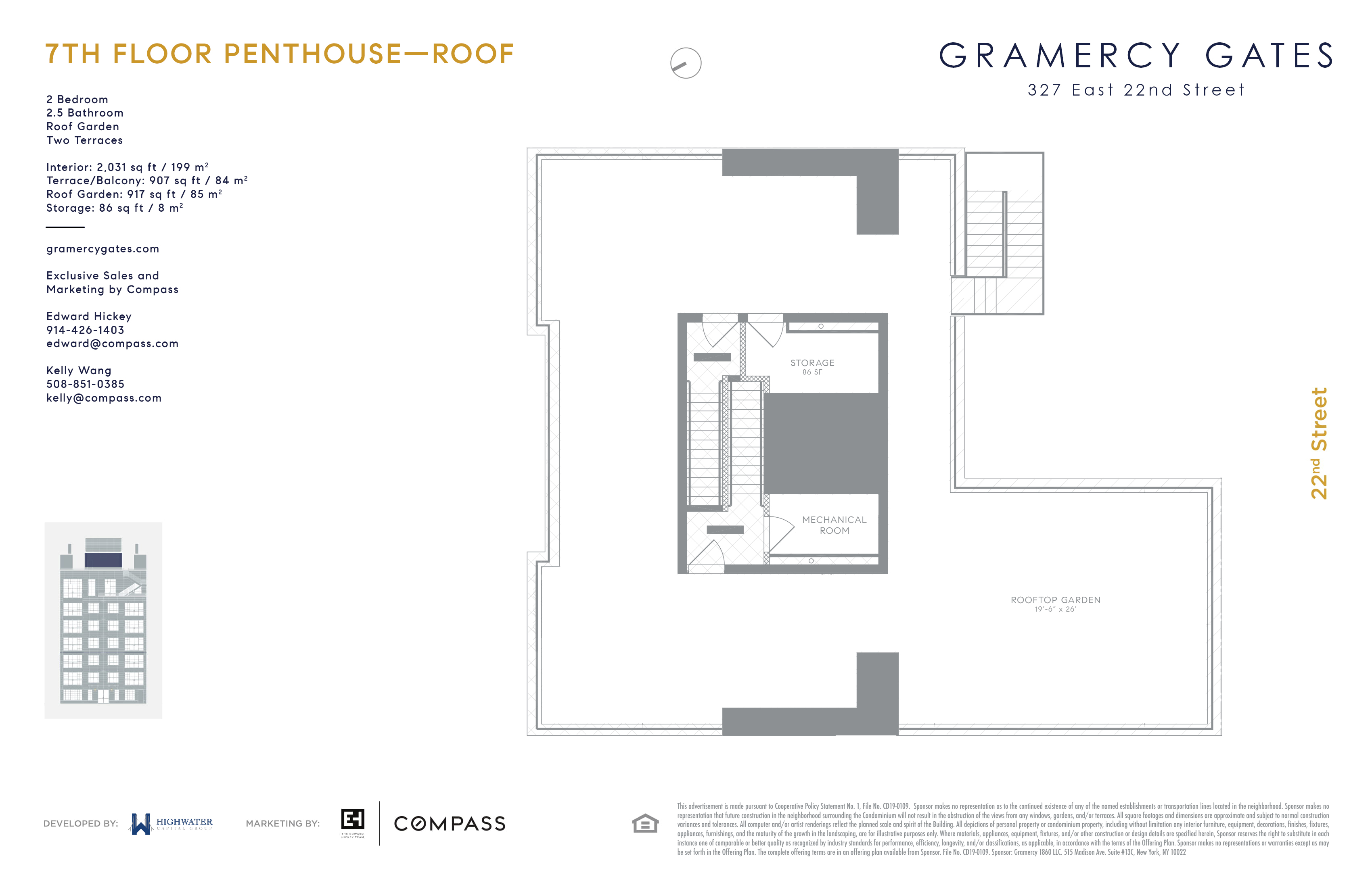 327 East 22nd Street, Unit PH Manhattan, NY 10010 - Photo 7 of 9