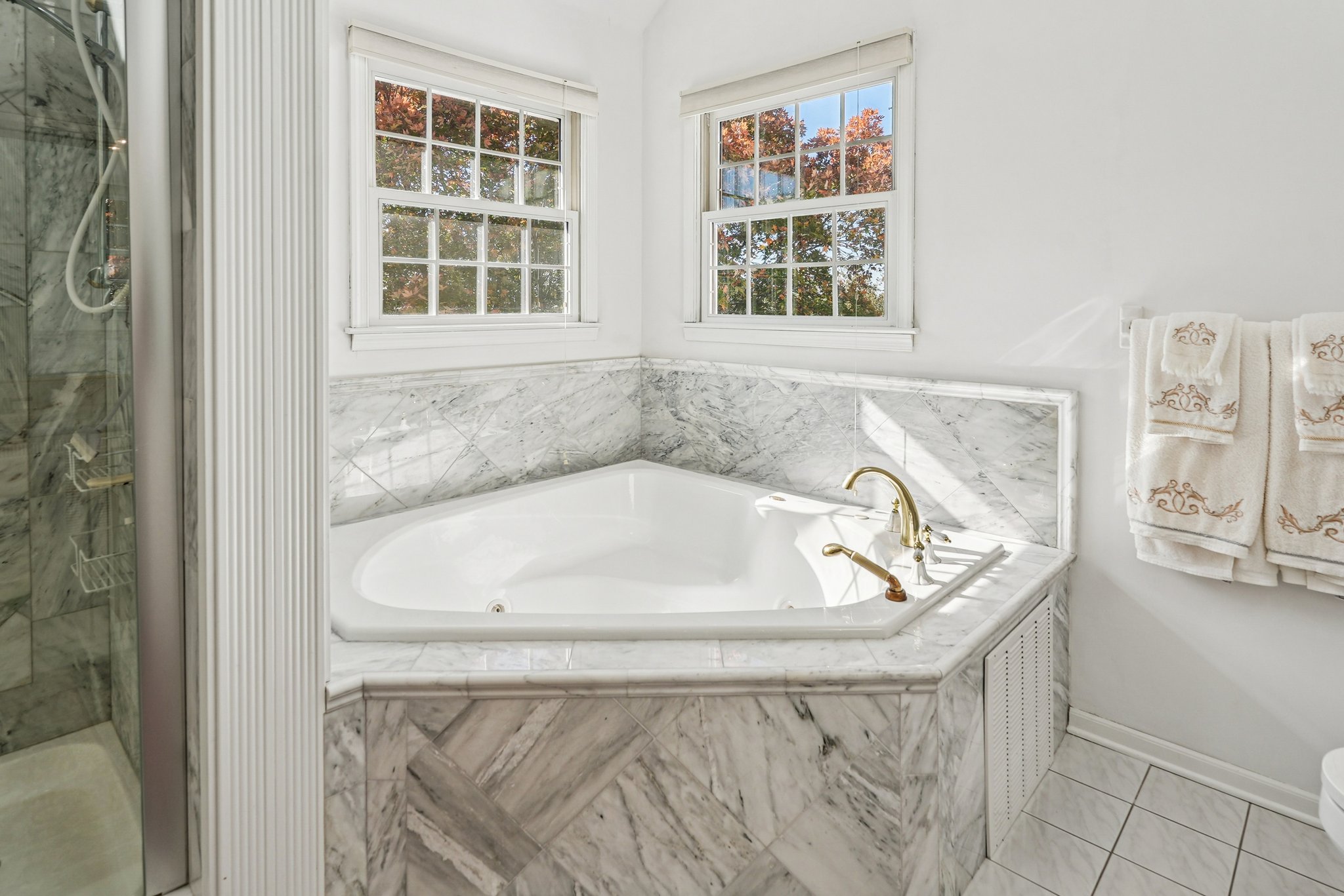 905 Kip Lane Neshanic Station, NJ 08853 - Photo 39 of 50 a bath tub sitting next to a window