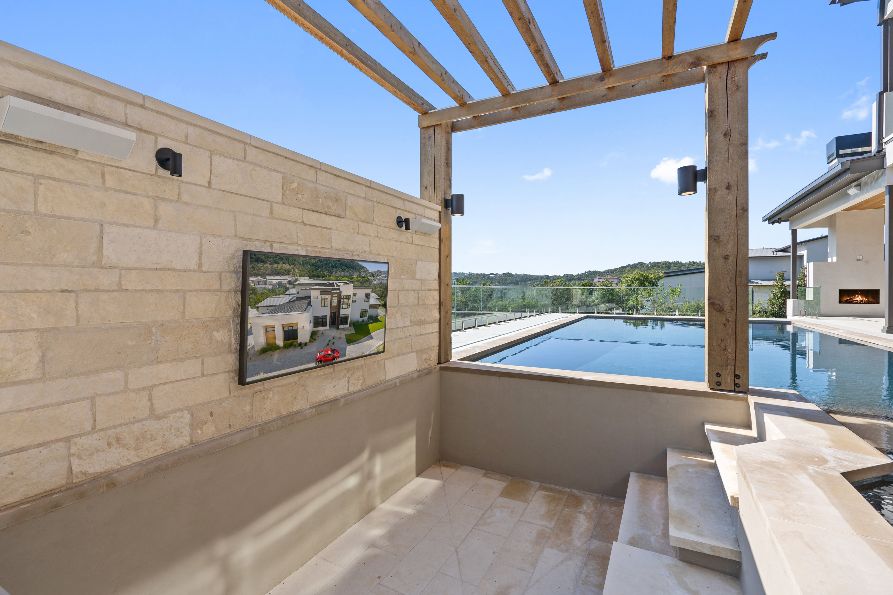1905 Hallam Drive Austin, TX 78746 - Photo 37 of 39 a view of a couch in front of a window