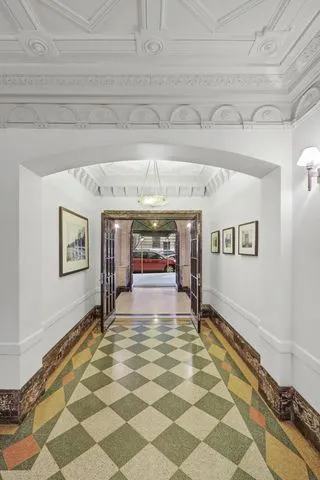 a view of an entrance of the house