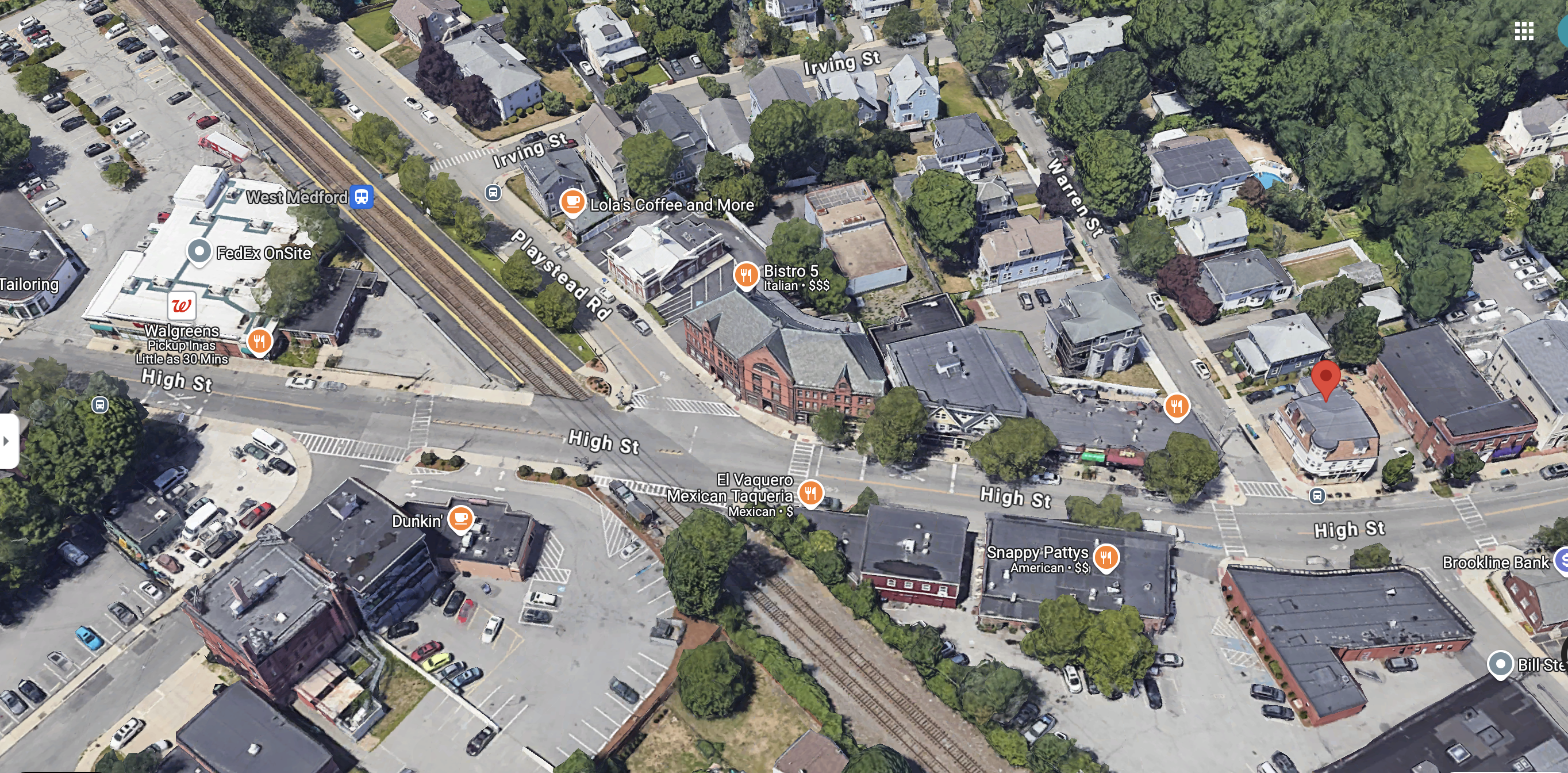 437 High Street Medford, MA 02155 - Photo 10 of 12 an aerial view of a city