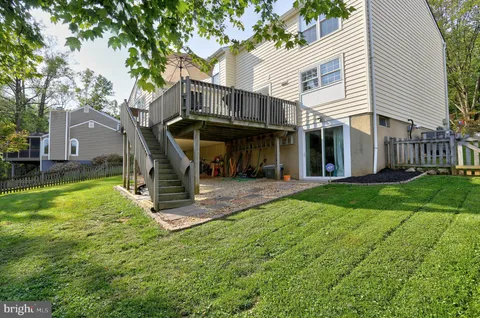 a backyard view with sitting space and garden