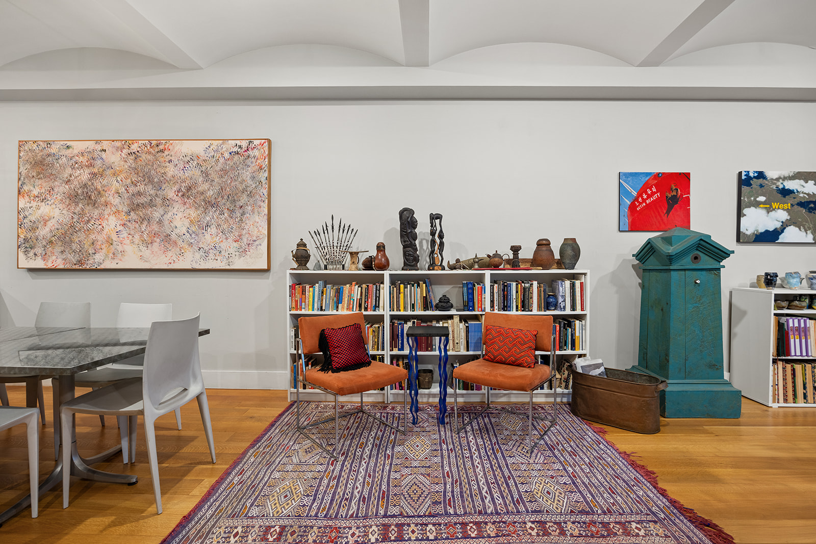 42 Ann Street, Unit 7 Manhattan, NY 10038 - Photo 5 of 16 a reading room with furniture and a rug