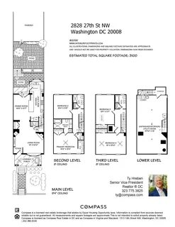 $2,149,000 | 2828 27th Street Northwest, Washington, DC 20008