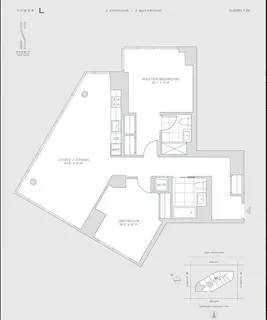 $10,950 | 222 East 44th Street, Unit 19L | Midtown East