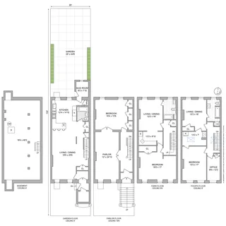 a picture of a floor plan