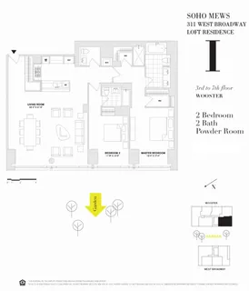 $2,650,000 | 311 West Broadway, Unit 5I | SoHo