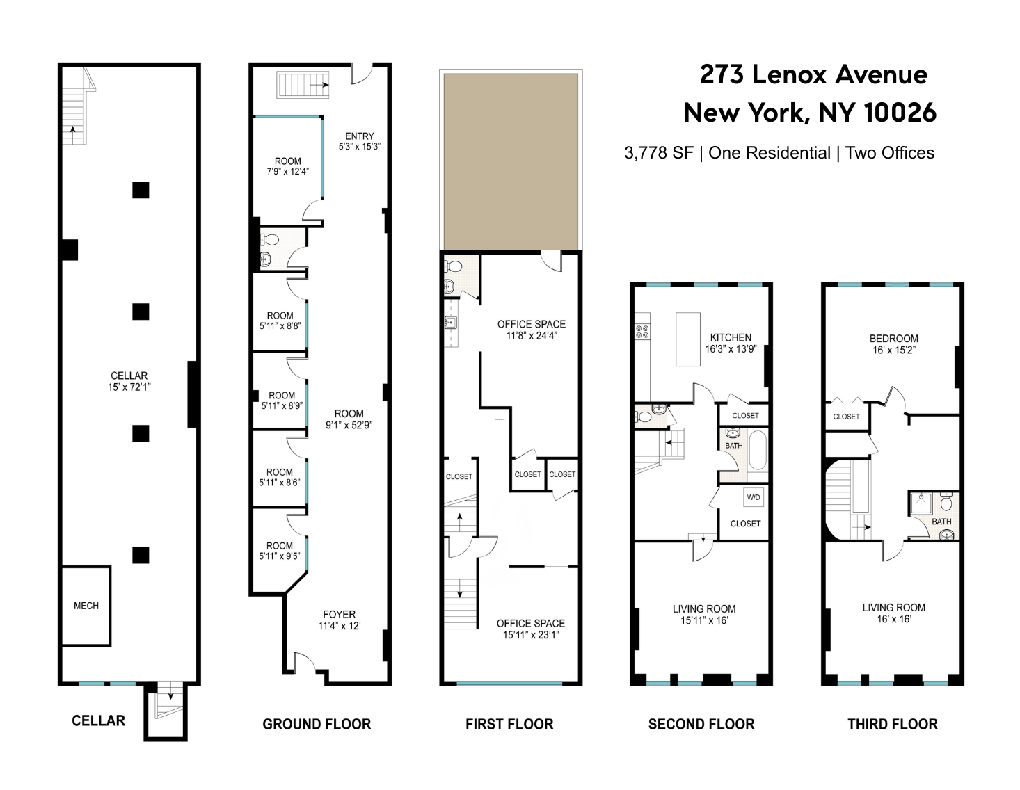 273 Lenox Avenue Mt. Morris Park New York NY 10027