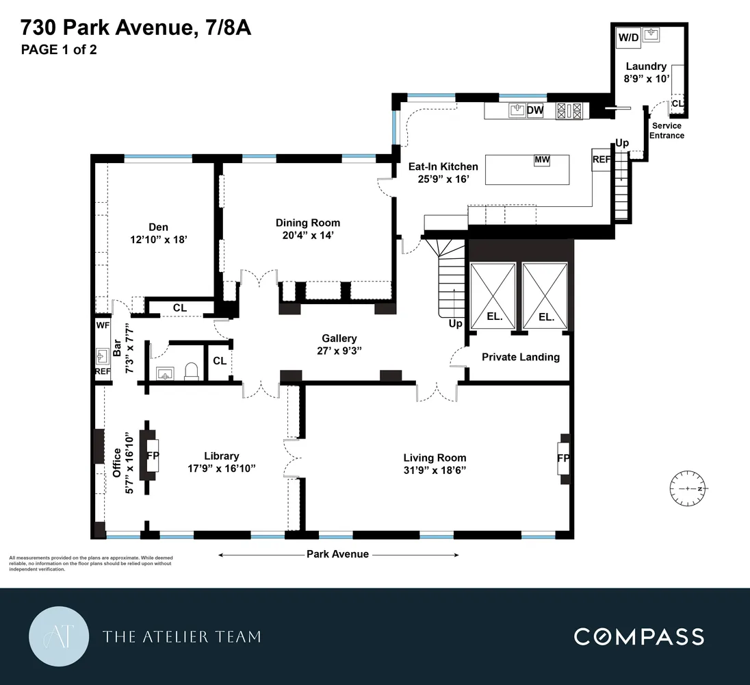 $20,000,000 | 730 Park Avenue, Unit 7/8A | Lenox Hill