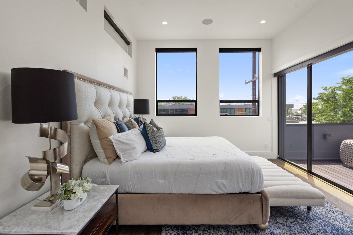 1207 East 13th Street Austin, TX 78702 - Photo 19 of 39 a bedroom with a bed and window