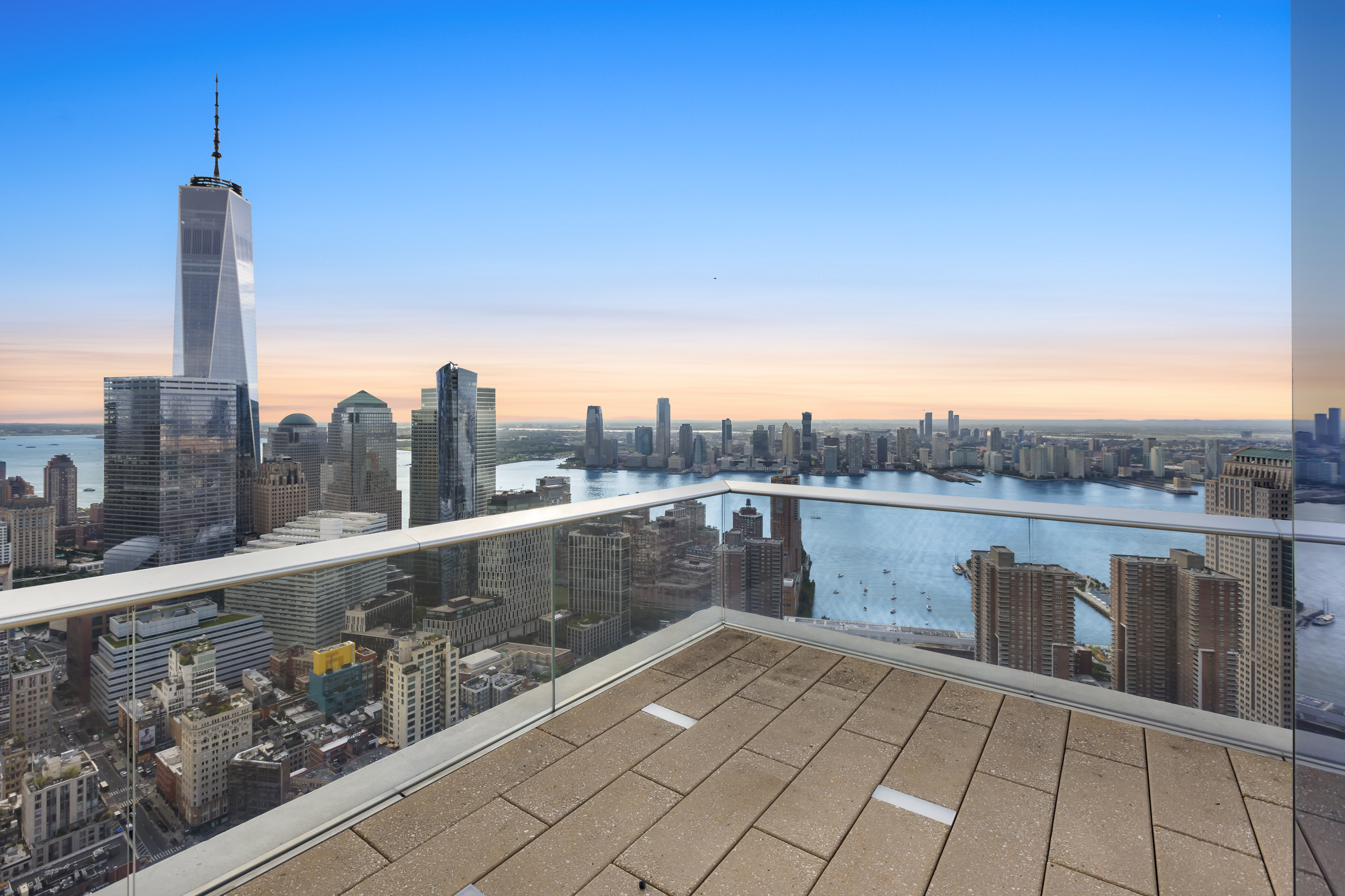 56 Leonard Street, Unit PH52A Manhattan, NY 10013 - Photo 15 of 24 a view of city from a terrace
