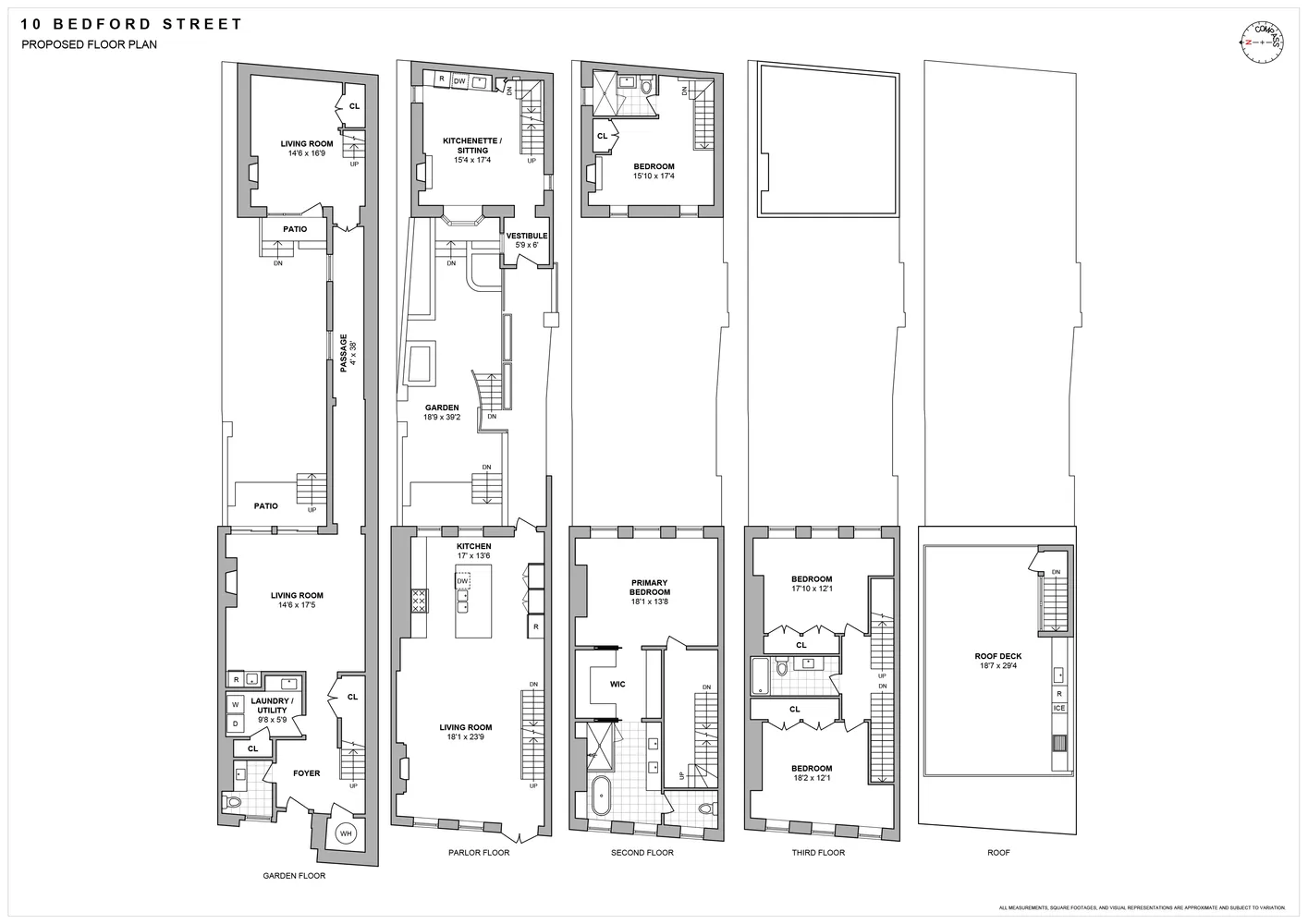 $5,495,000 | 10 Bedford Street | West Village