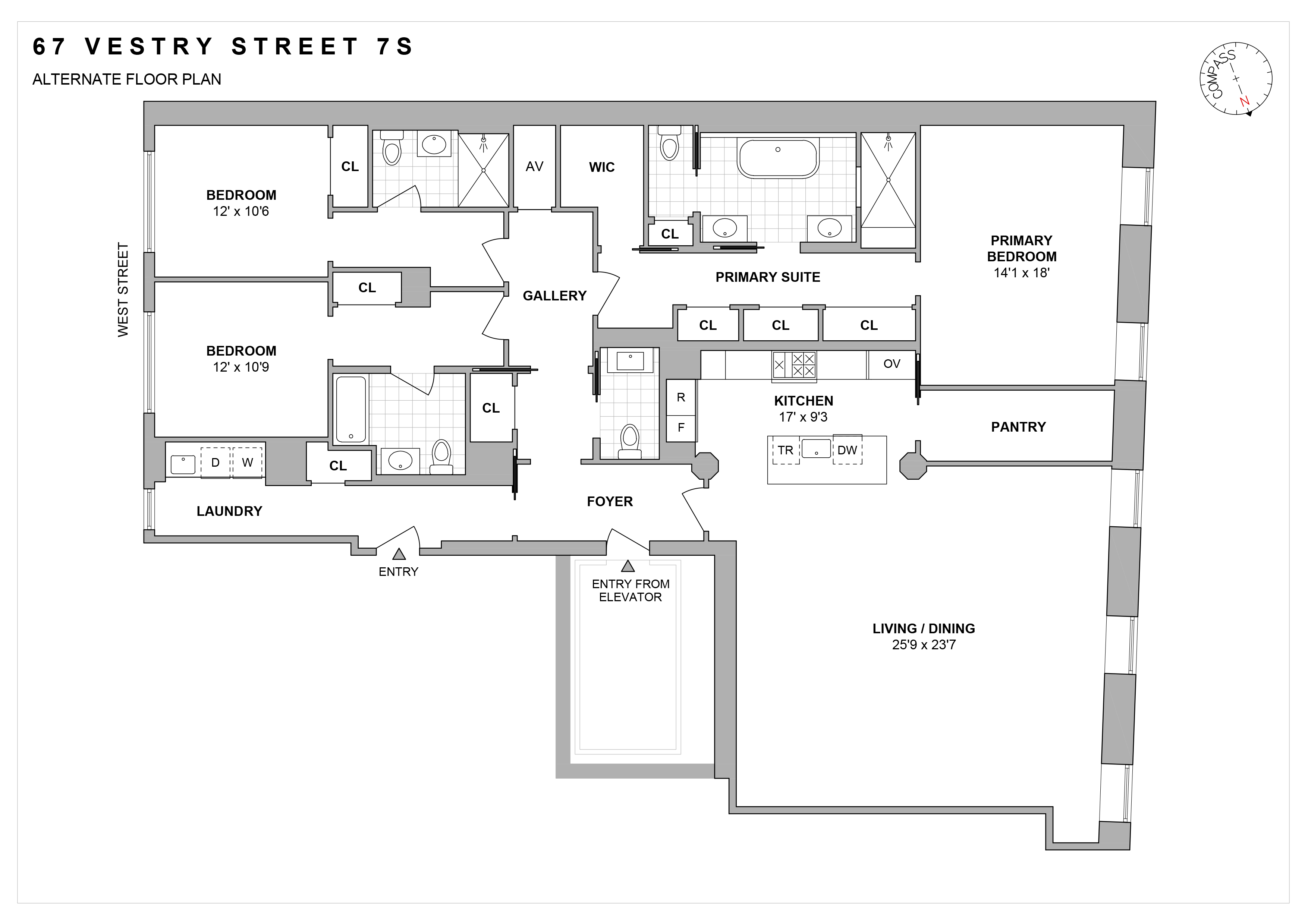 67 Vestry Street, Unit 7S Manhattan, NY 10013 - Photo 26 of 26