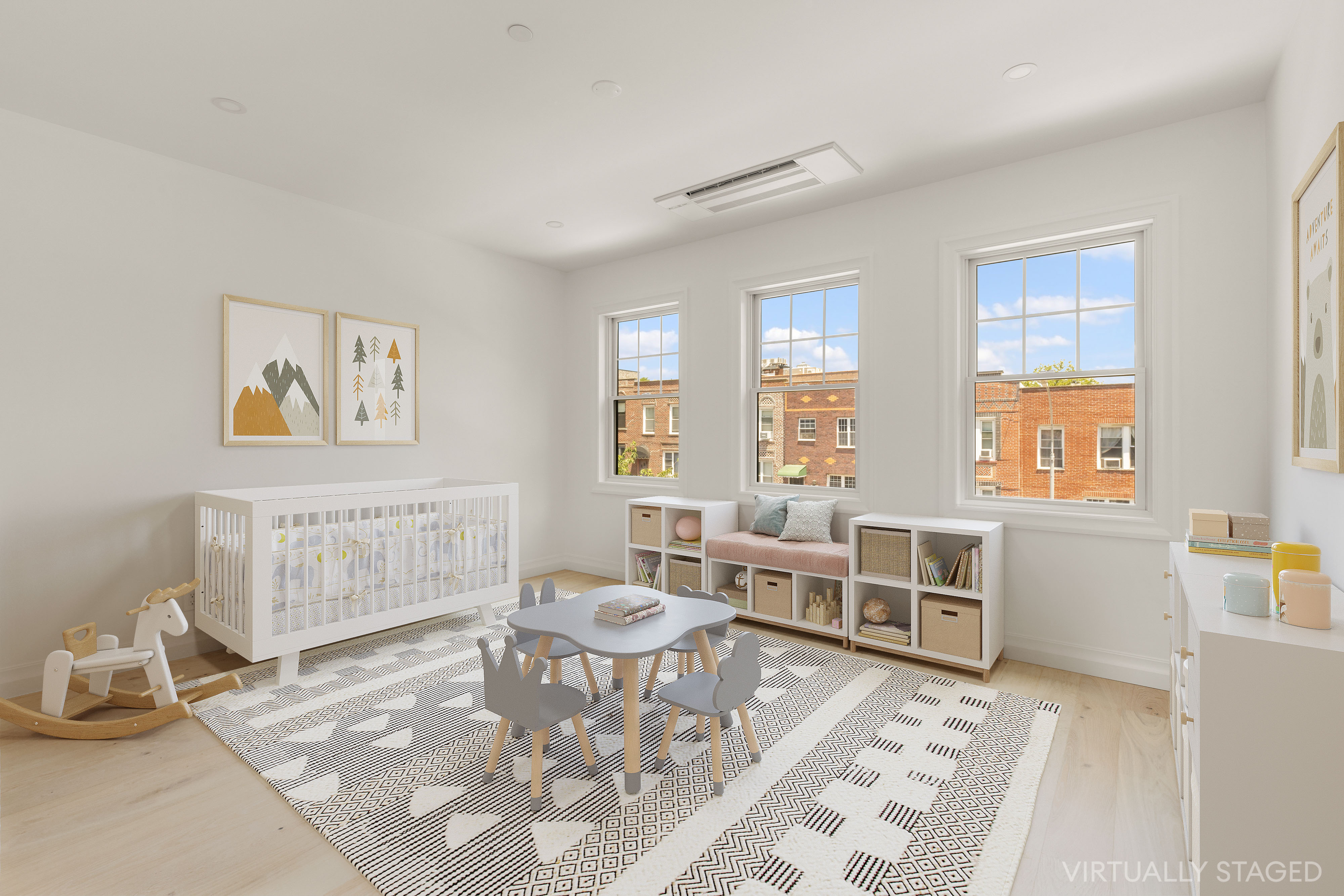 578 20th Street Brooklyn, NY 11218 - Photo 13 of 28 a living room with furniture a rug and a table