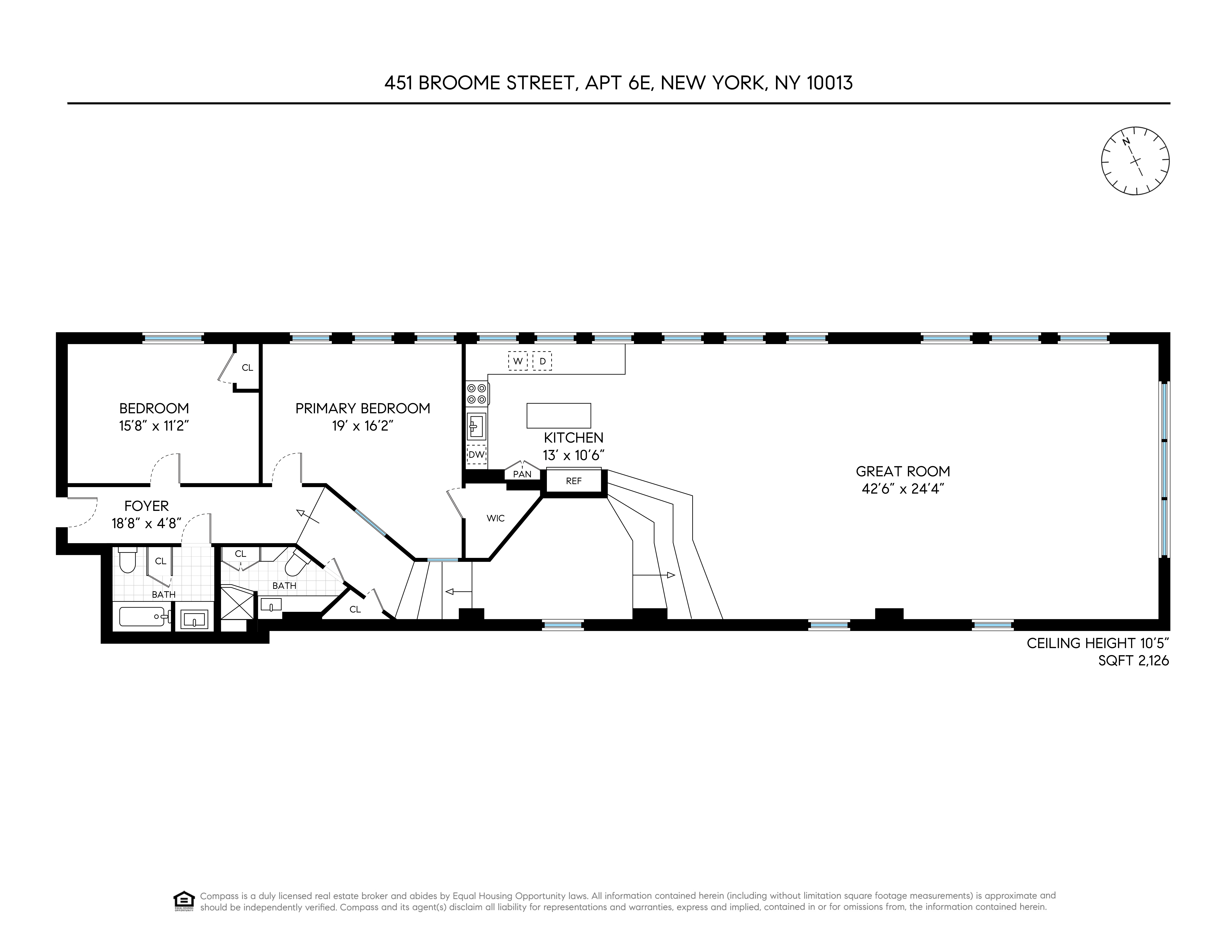 451 Broome Street, Unit 6E Manhattan, NY 10013 - Photo 12 of 12