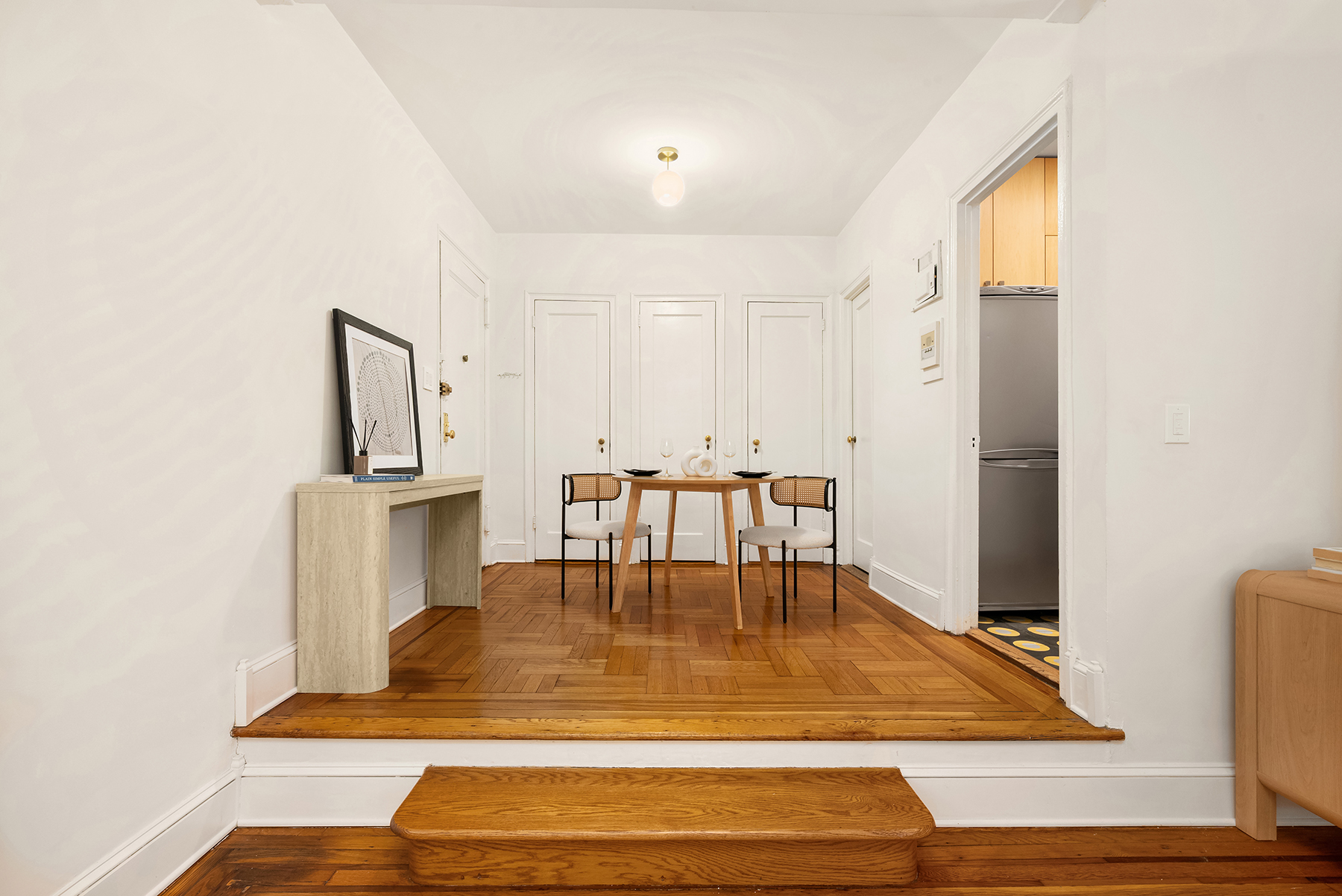 55 Eastern Parkway, Unit 1D Brooklyn, NY 11238 - Photo 4 of 8 a view of kitchen with furniture and natural light