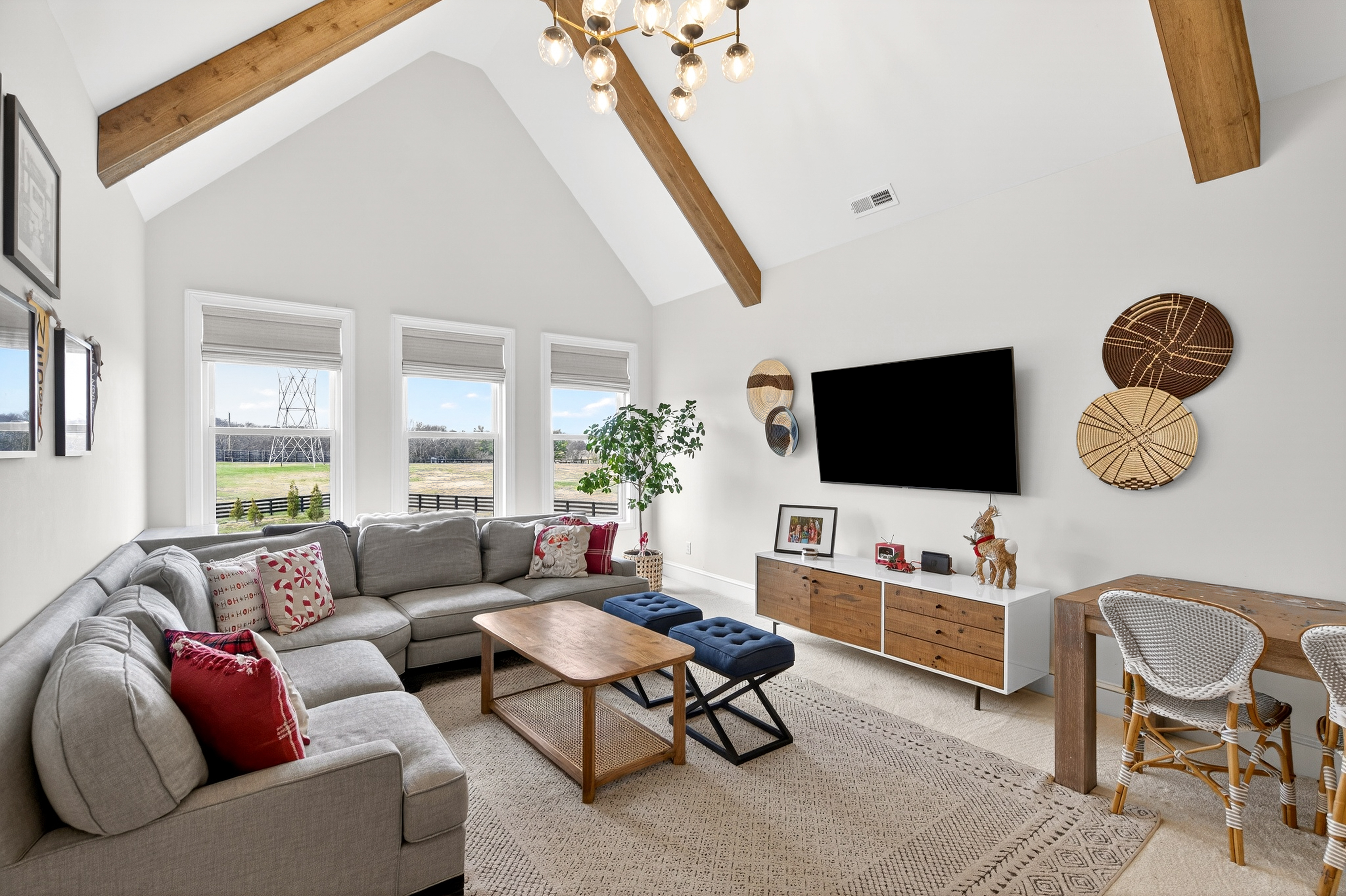 1703 Swansons Rdg Drive Franklin, TN 37064 - Photo 46 of 67 a living room with furniture and a flat screen tv