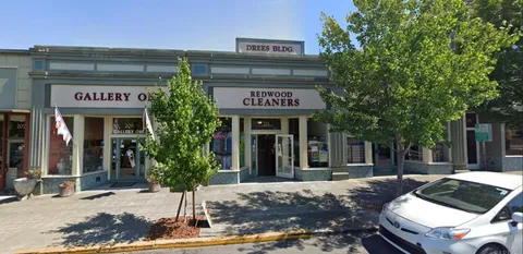 a view of a building with street