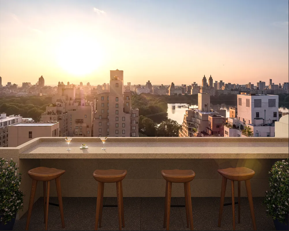 1165 Madison Avenue, Unit 3S Manhattan, NY 10028 - Photo 18 of 25 a view of a chairs and table in a balcony