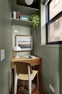 a view of empty room