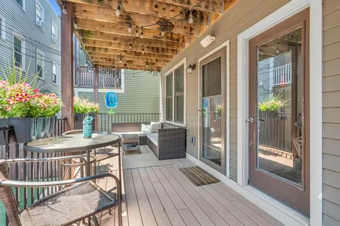 a view of front door with porch